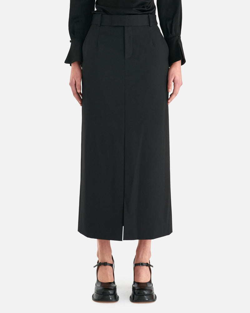 Simkhai Women Skirts Jalda Straight Skirt in Black