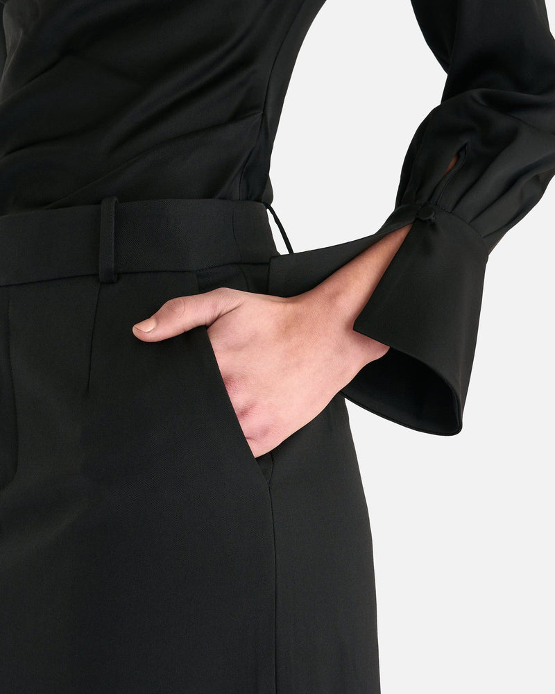 Simkhai Women Skirts Jalda Straight Skirt in Black