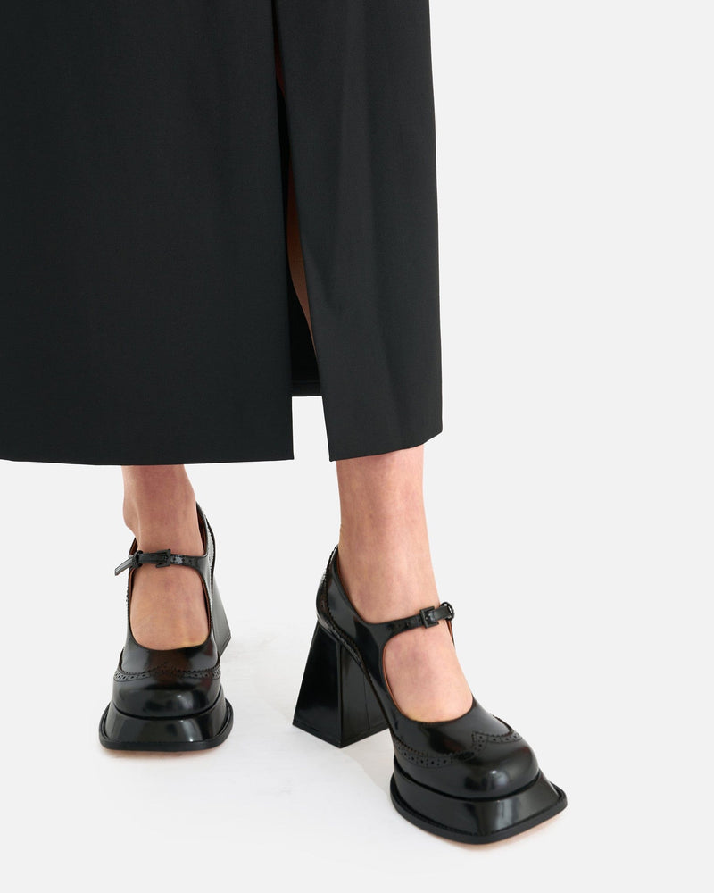 Simkhai Women Skirts Jalda Straight Skirt in Black