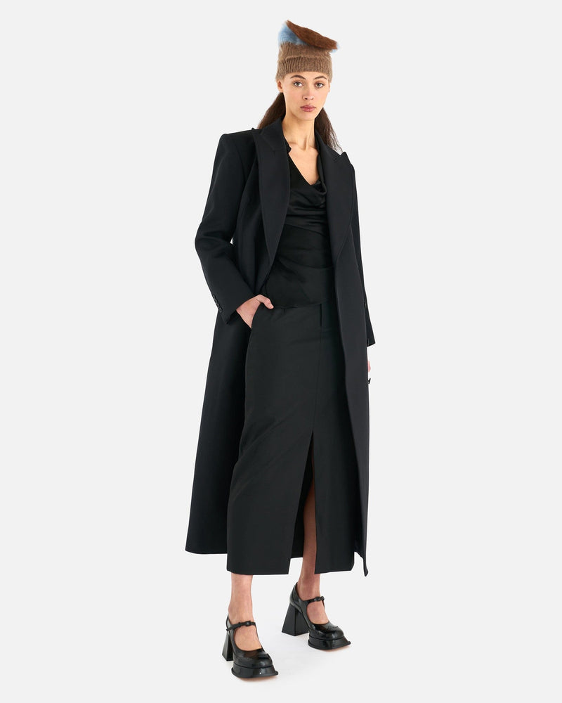 Simkhai Women Skirts Jalda Straight Skirt in Black