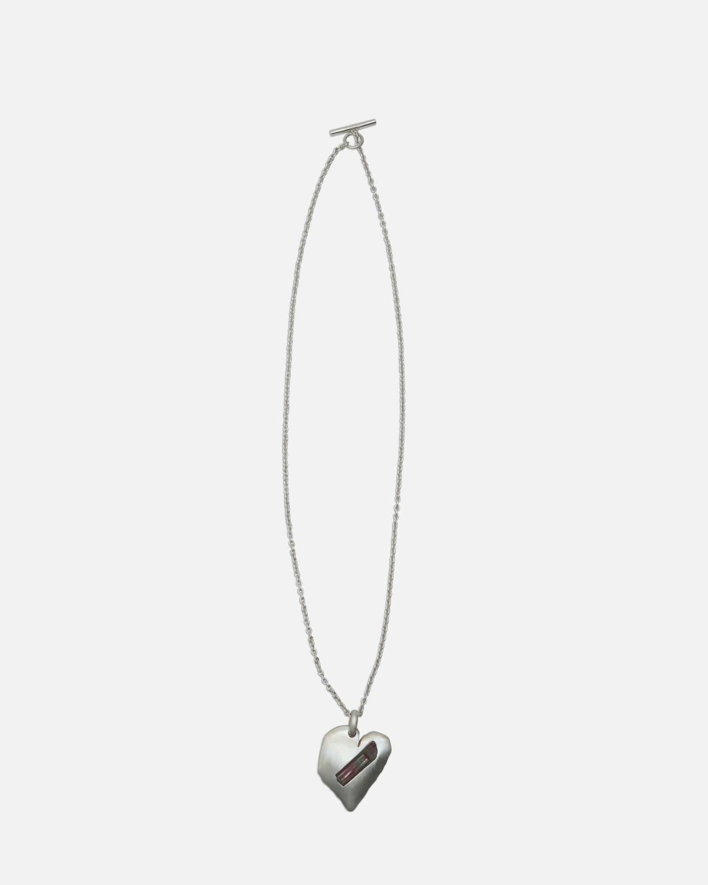Parts of Four Jewelry OS Jazz's Solid Heart Necklace in Little / Elbaite / MA, ELB