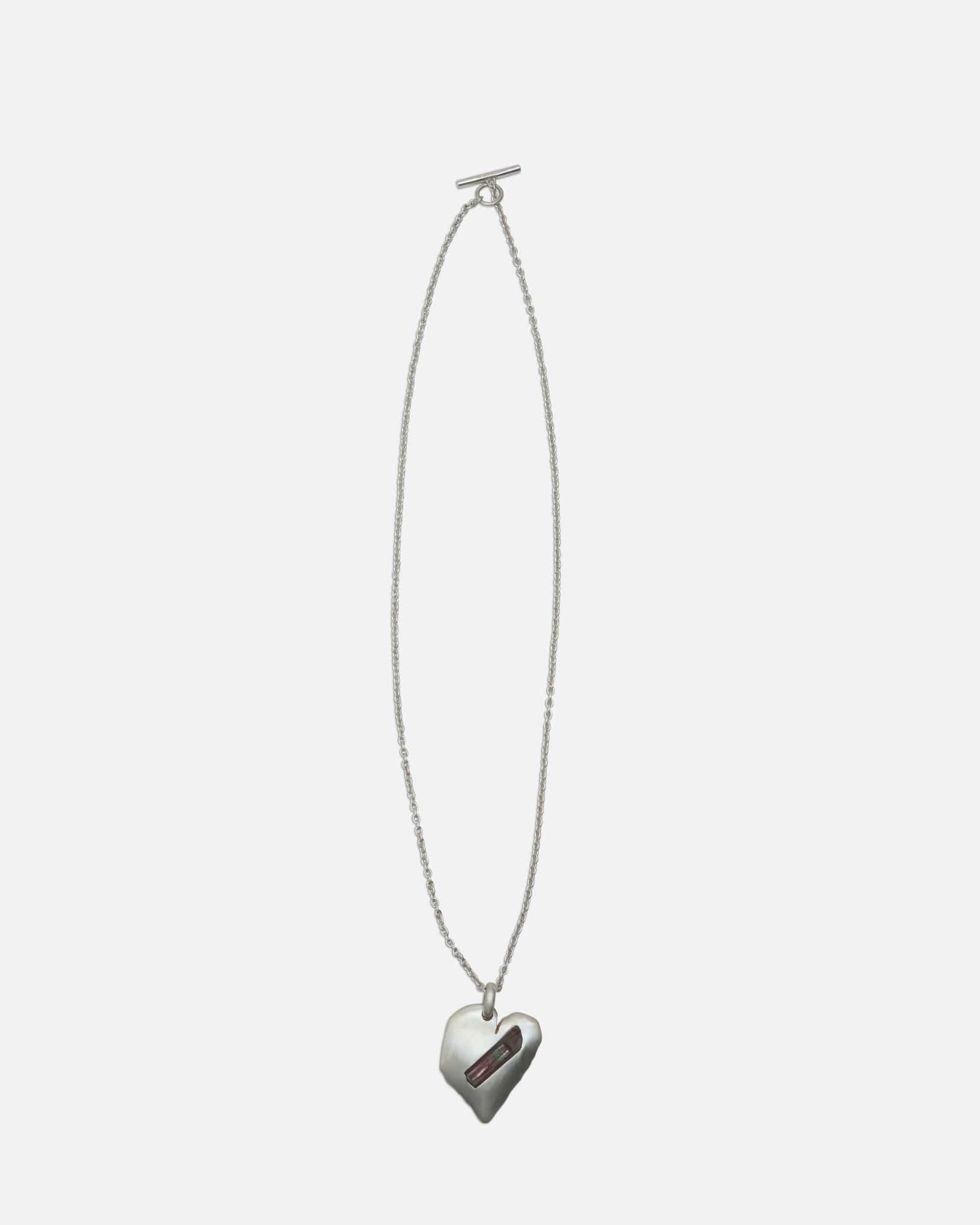 Parts of Four Jewelry OS Jazz's Solid Heart Necklace in Little / Elbaite / MA, ELB