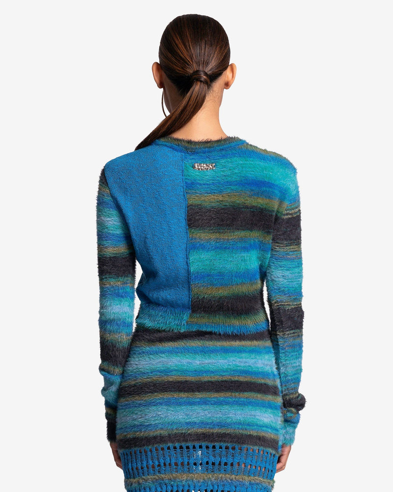 Andersson Bell Women Sweaters Jenny Melting Cardigan in Space Blue
