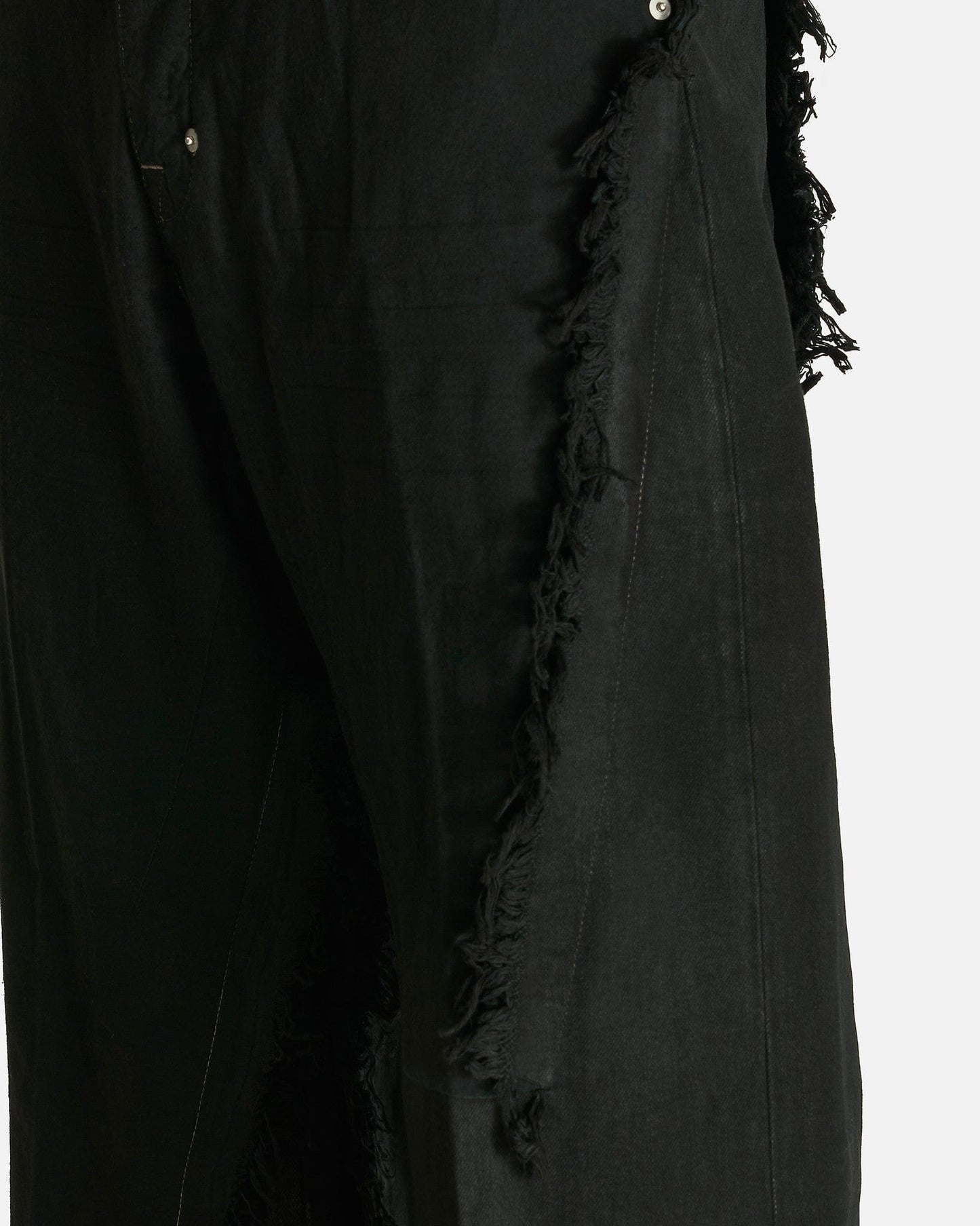 Rick Owens Men's Pants Joris Trousers in Black