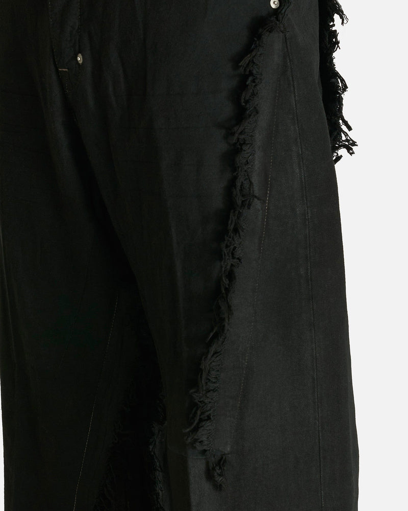 Rick Owens Men's Pants Joris Trousers in Black