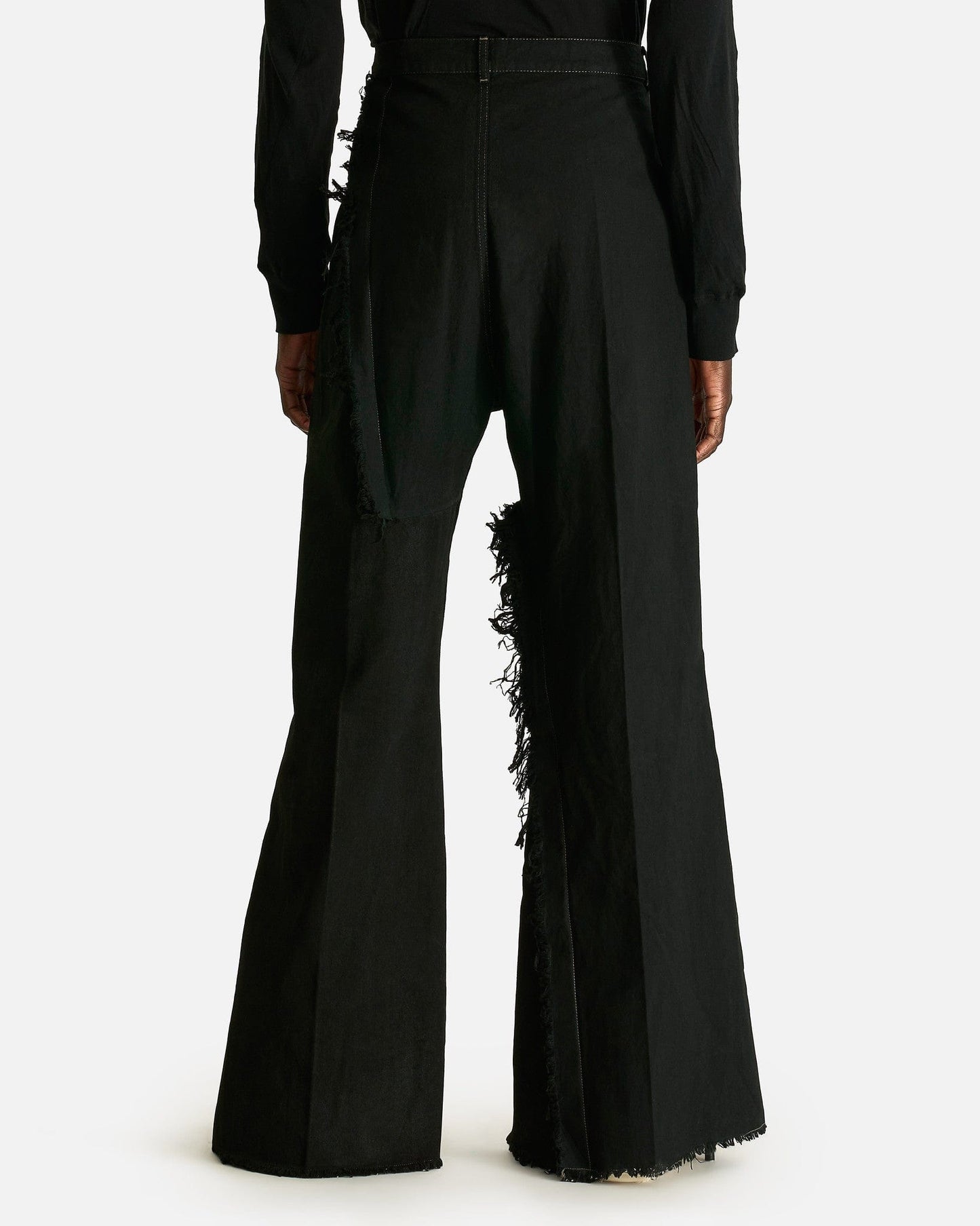 Rick Owens Men's Pants Joris Trousers in Black