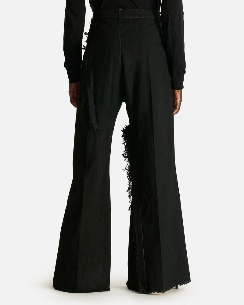 Rick Owens Men's Pants Joris Trousers in Black