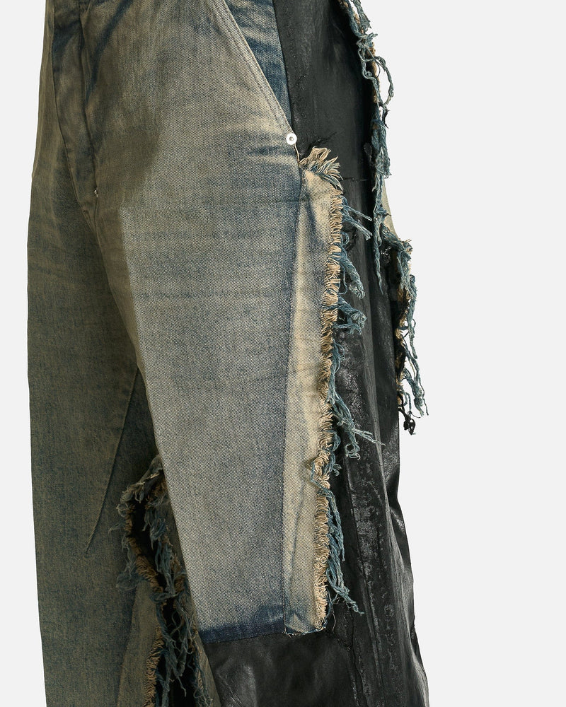 Rick Owens Men's Jeans Joris Trousers in Dirty Hustler/Black