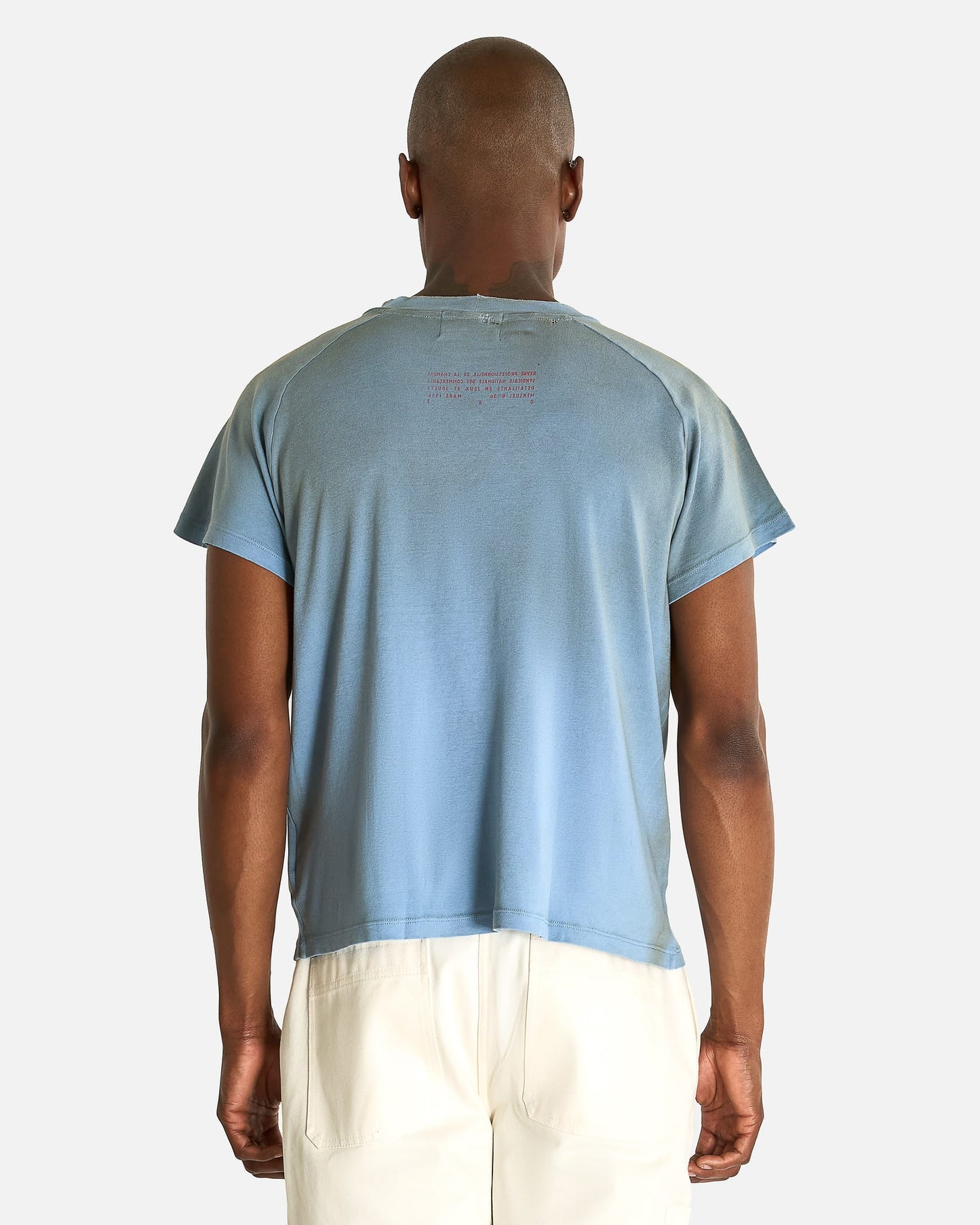 Enfants Riches Deprimes Men's T-shirts Jouets Nouveaux Raglan T-Shirt in Sun Faded Blue