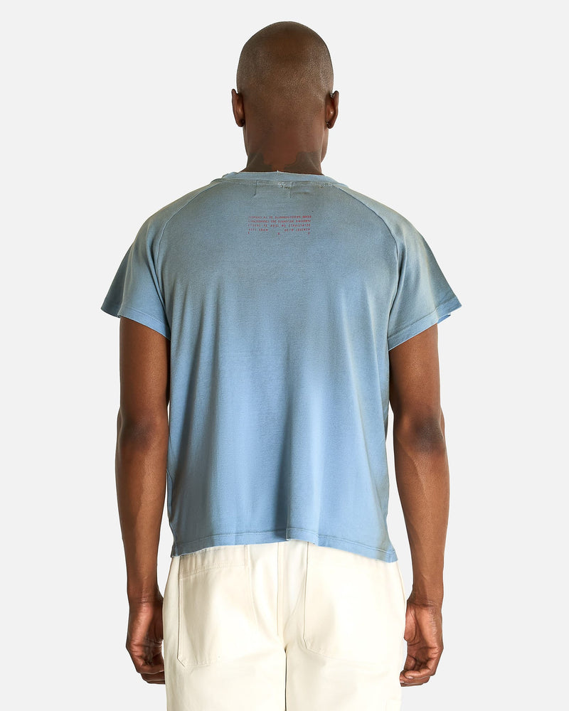 Enfants Riches Deprimes Men's T-shirts Jouets Nouveaux Raglan T-Shirt in Sun Faded Blue