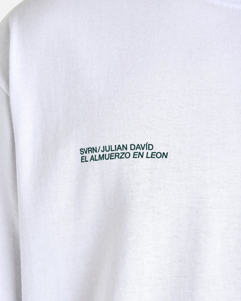 SVRN Men's T-Shirts Julian David CDMX Design Week T-Shirt in White