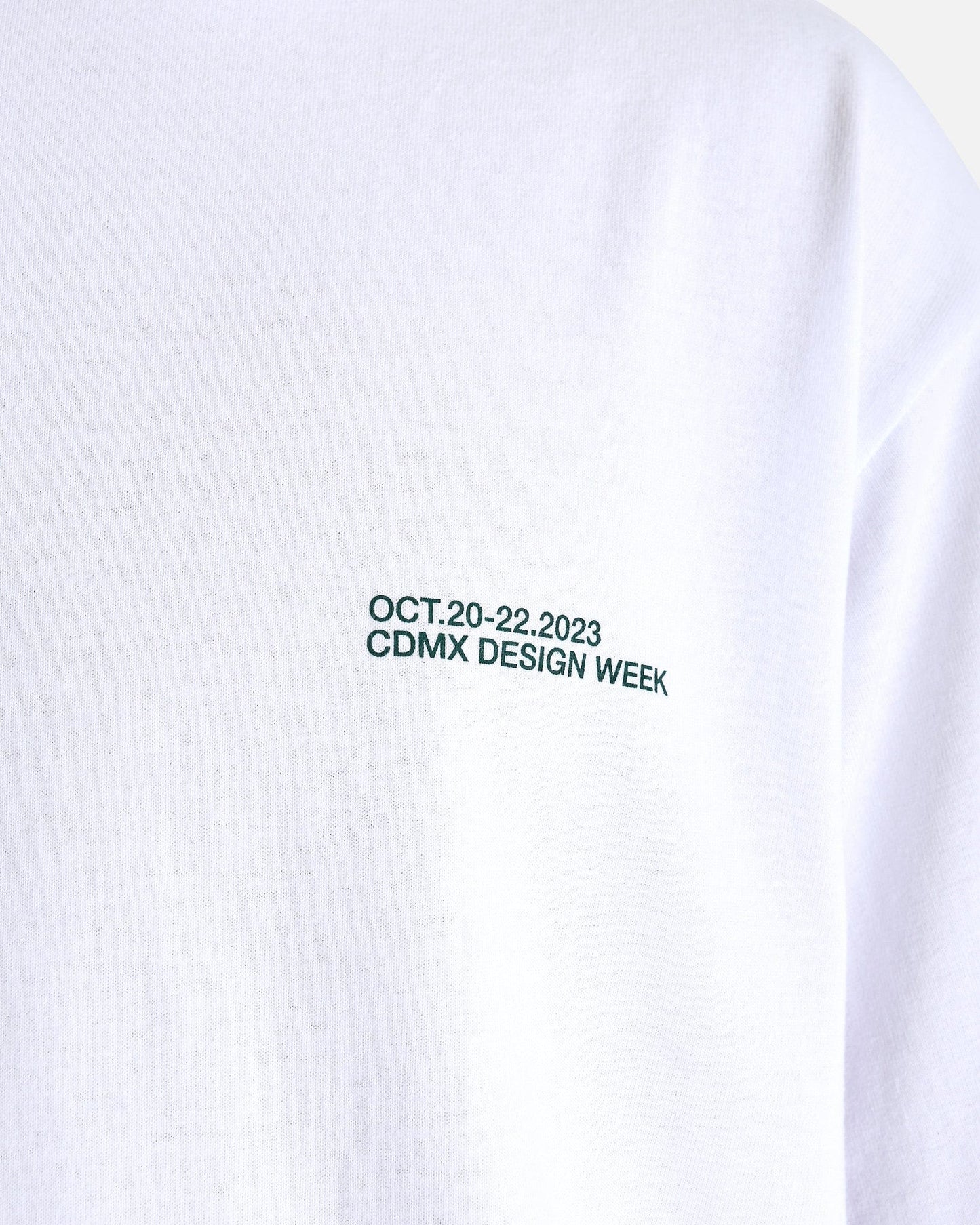 SVRN Men's T-Shirts Julian David CDMX Design Week T-Shirt in White