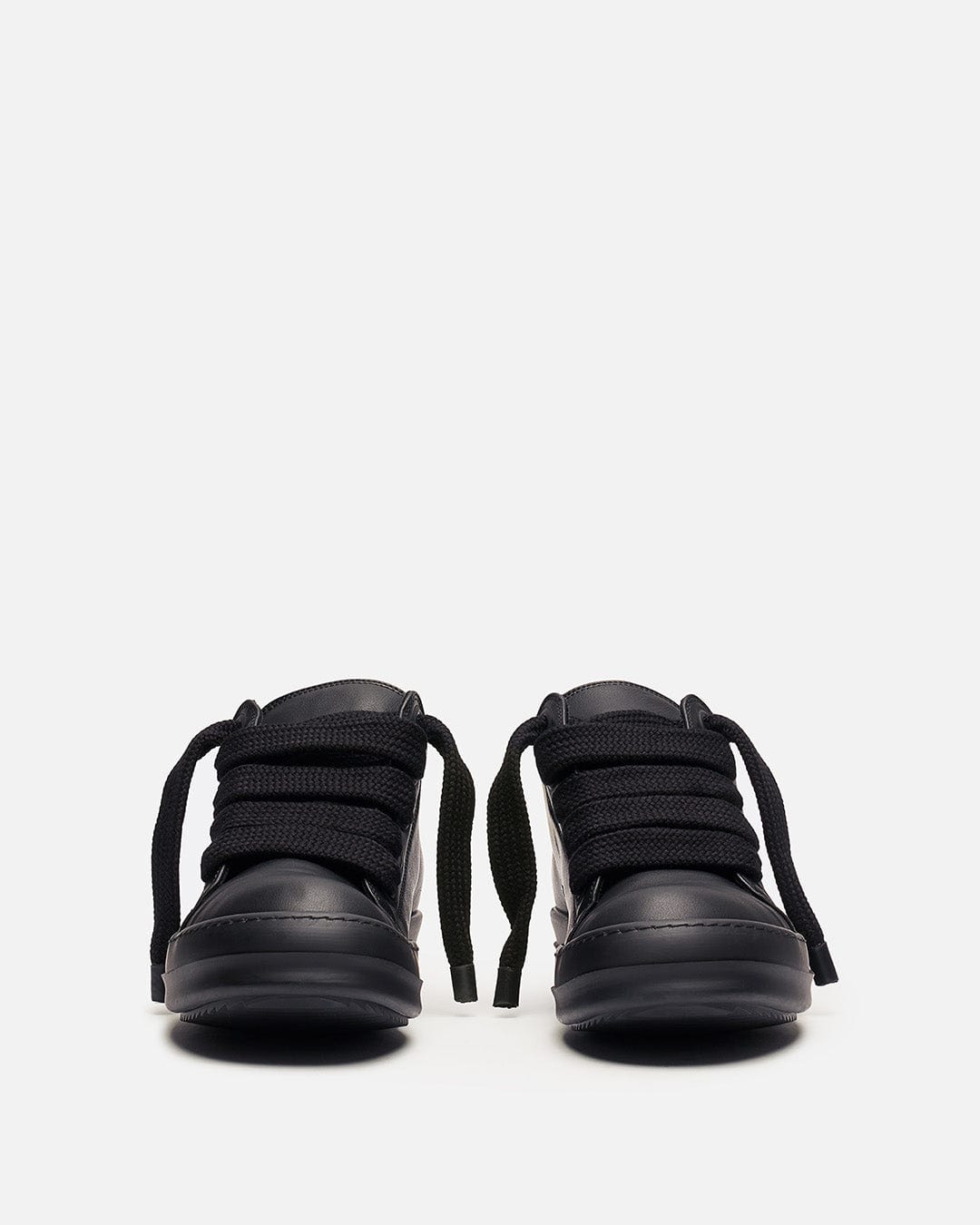 Rick Owens Men's Sneakers Jumbo Lace Sneaker in All Black