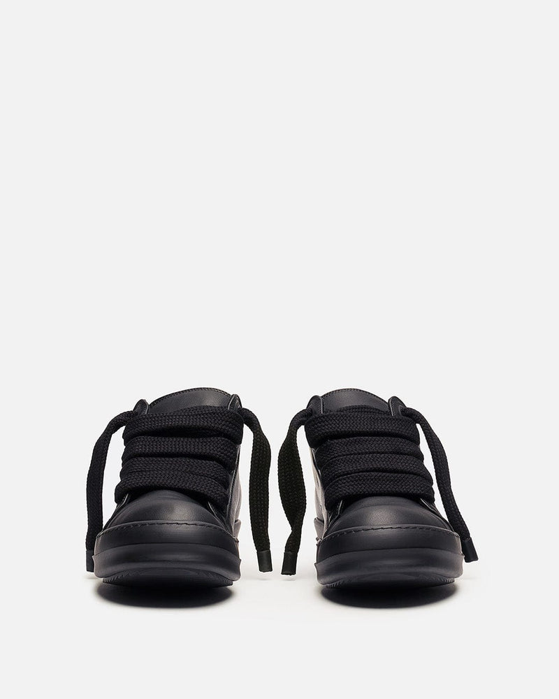 Rick Owens Men's Sneakers Jumbo Lace Sneaker in All Black