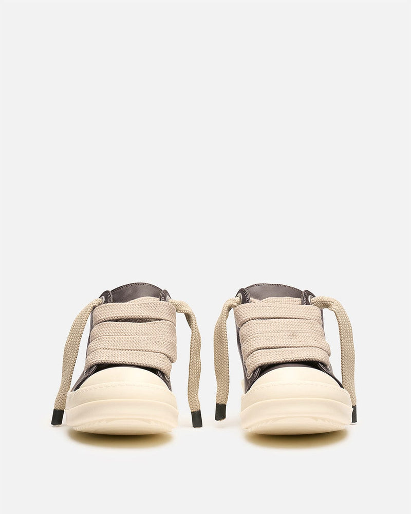 Rick Owens Men's Sneakers Jumbo Lace Sneaker in Dark Dust/Milk