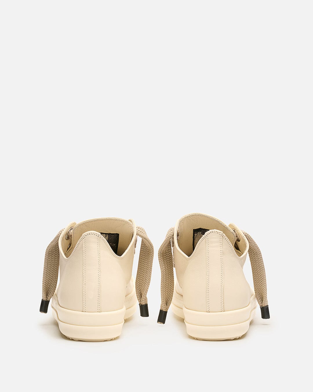 Rick Owens Men's Sneakers Jumbo Lace Sneakers in Milk/Milk