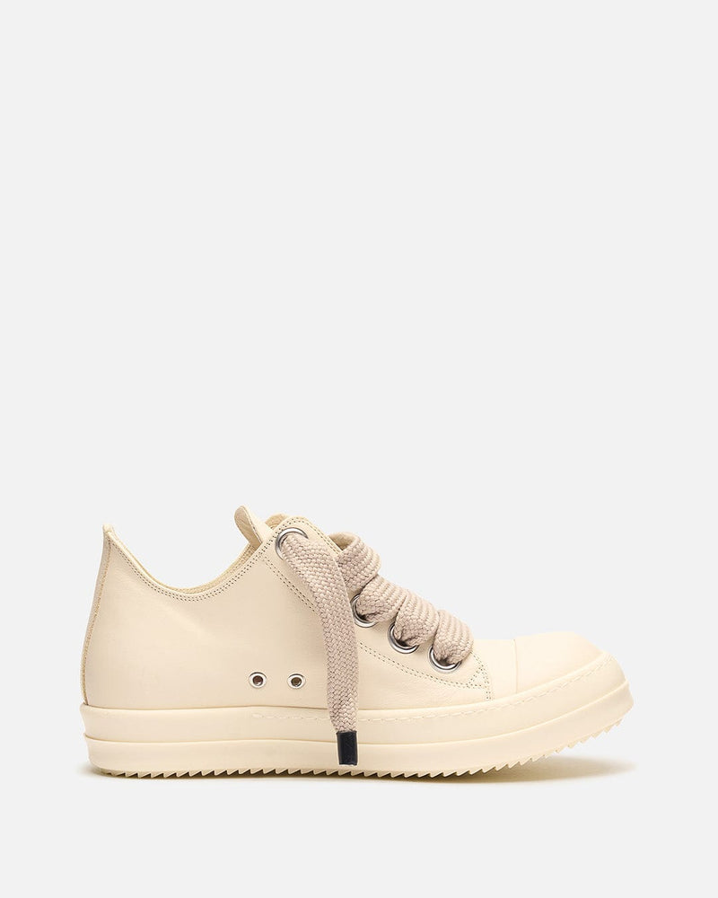 Rick Owens Men's Sneakers Jumbo Lace Sneakers in Milk/Milk
