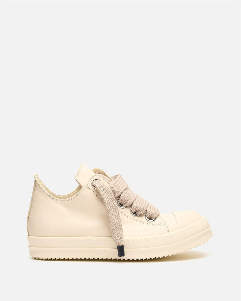 Rick Owens Men's Sneakers Jumbo Lace Sneakers in Milk/Milk