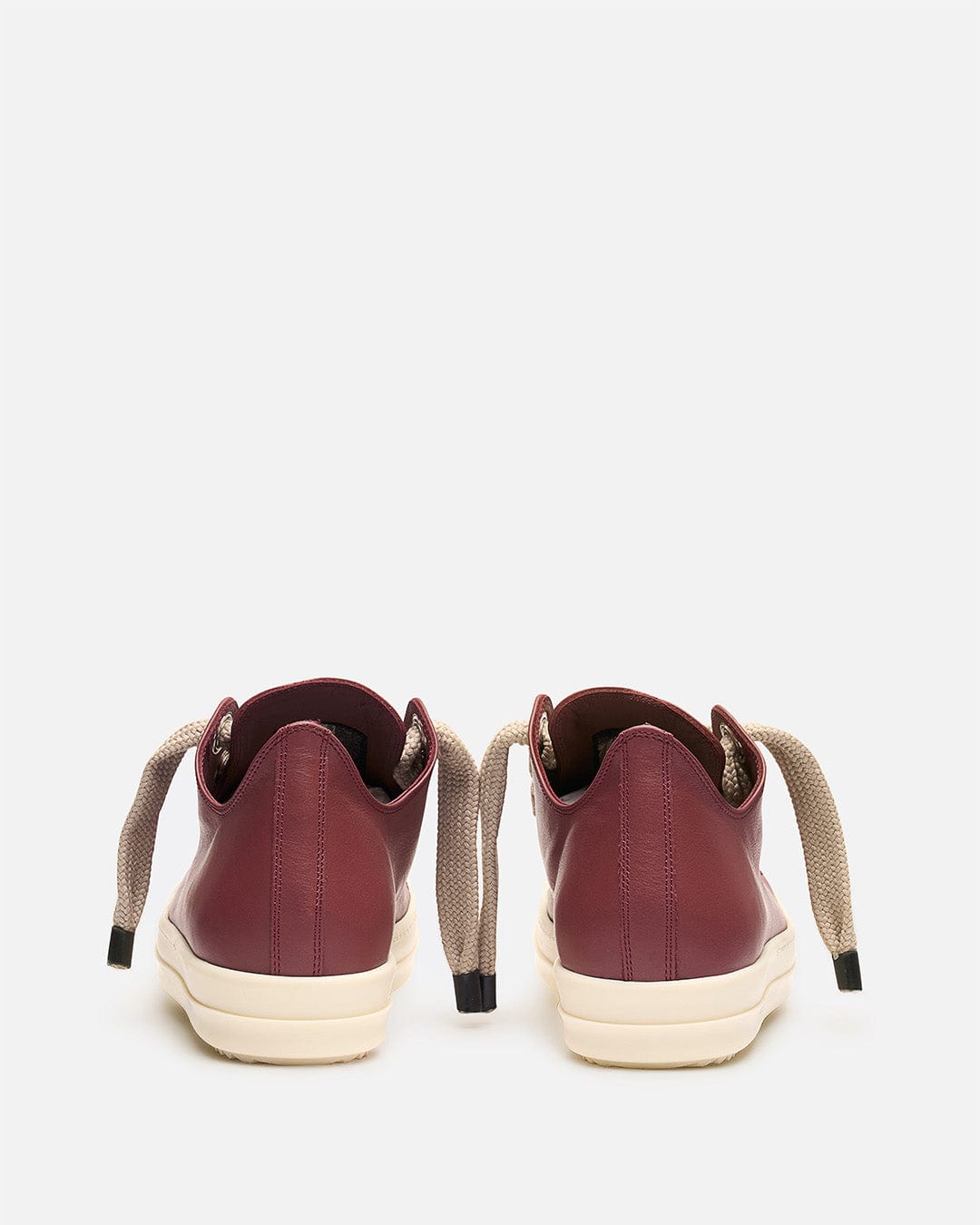 Rick Owens Men's Sneakers Jumbo Lace Sneakers in Rosewood/Milk
