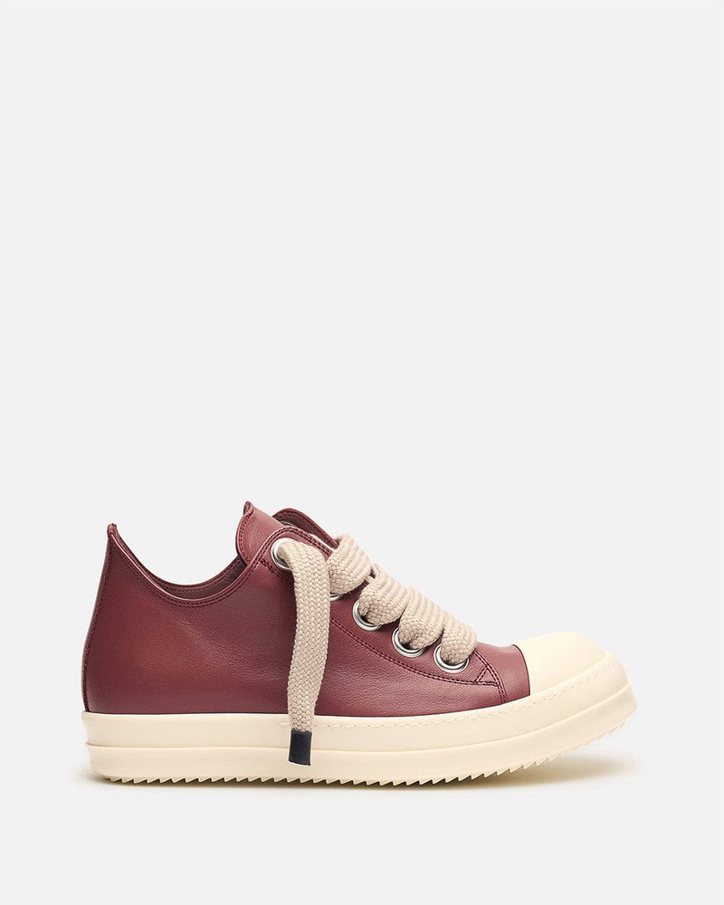 Rick Owens Men's Sneakers Jumbo Lace Sneakers in Rosewood/Milk
