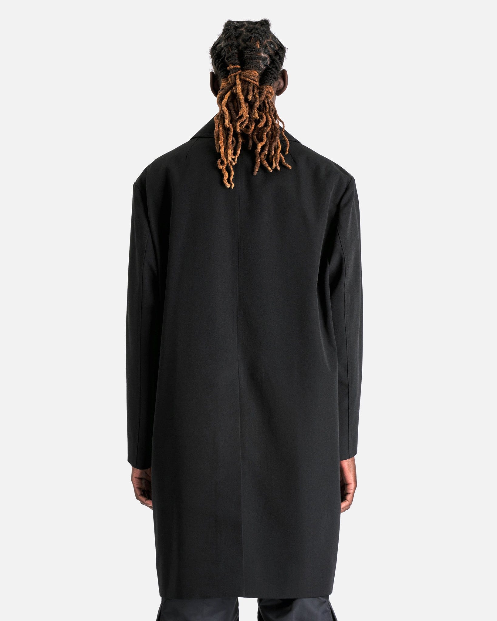 Jumbo Mac Coat in Black – SVRN