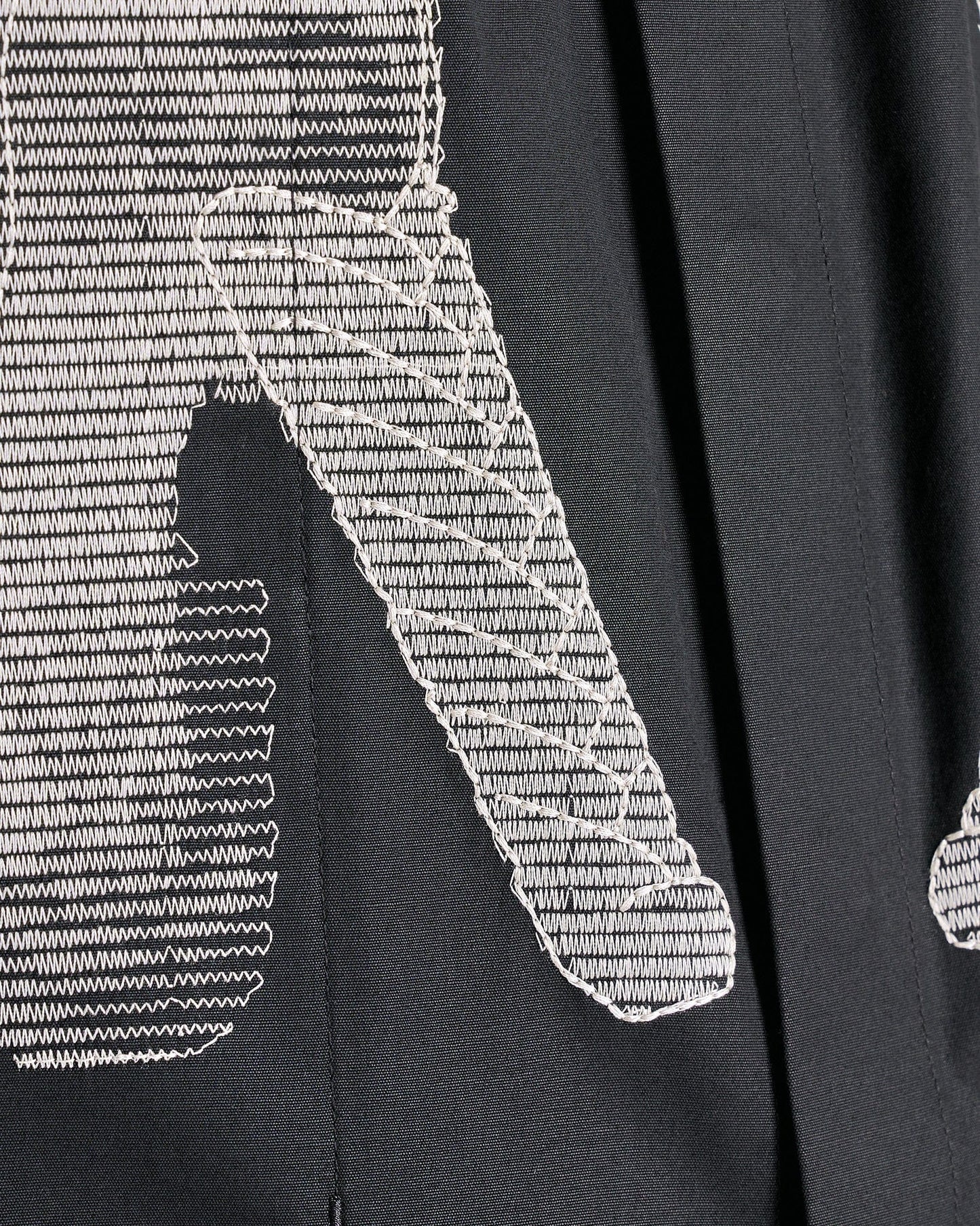 Rick Owens Men's Jackets Jumbo Outershirt in Black/Pearl