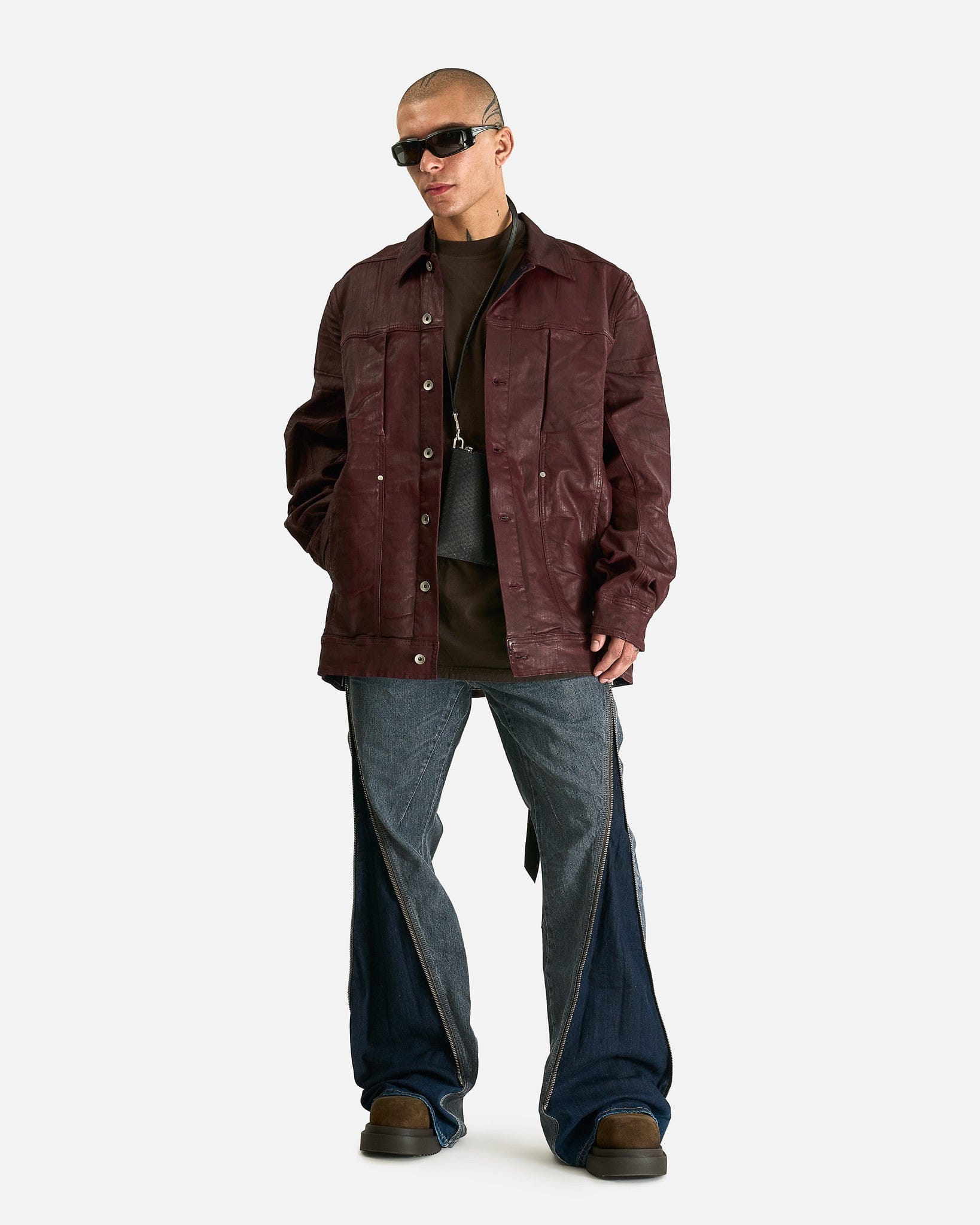 Rick Owens DRKSHDW Men's Shirts Jumbo SS T in Dark Dust