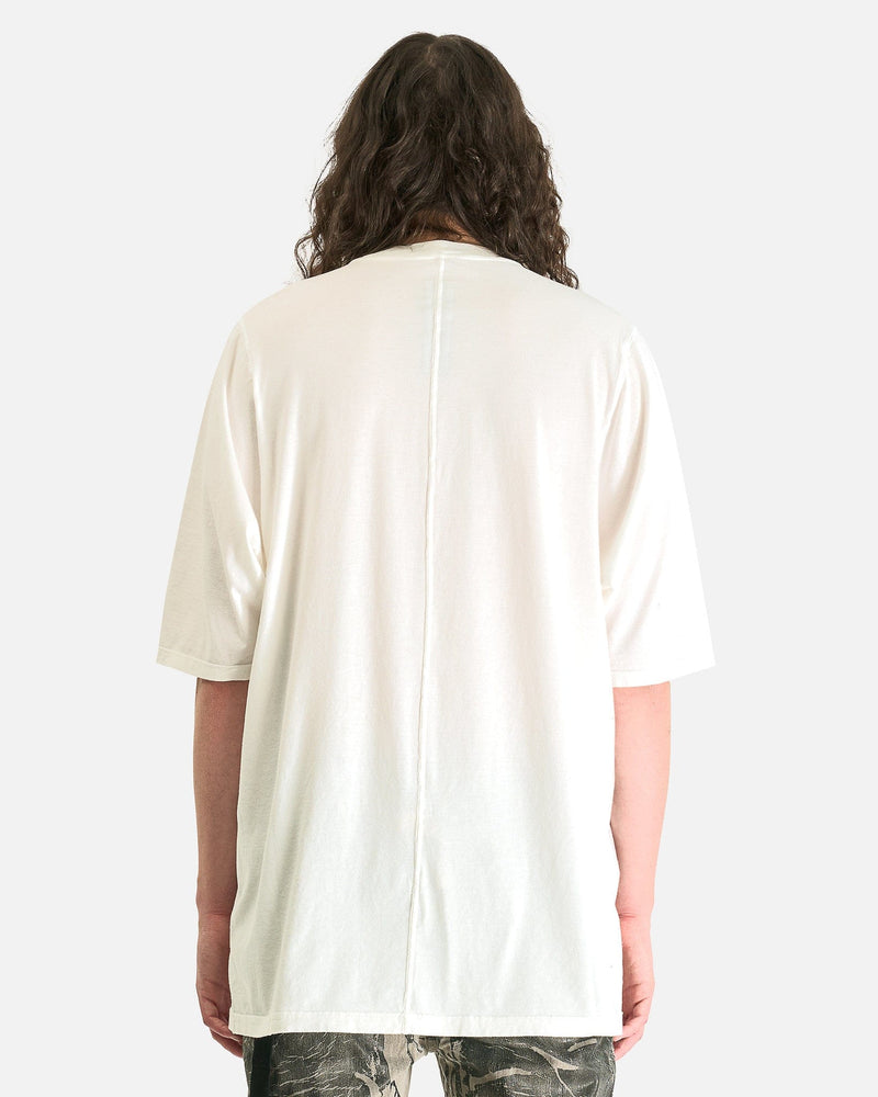 Rick Owens DRKSHDW Men's Shirts Jumbo SS T in Milk