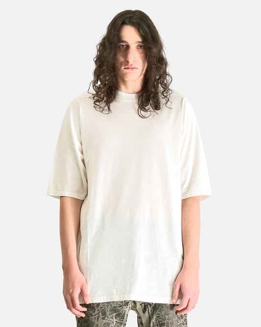 Rick Owens DRKSHDW Men's Shirts Jumbo SS T in Milk