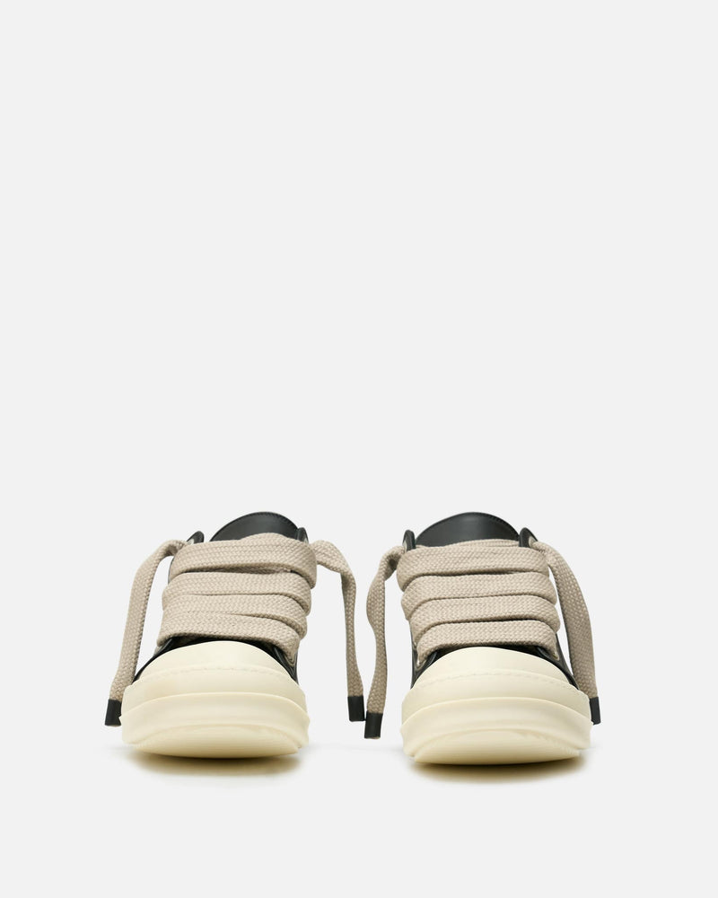Rick Owens Men's Sneakers Jumbolace Low Sneakers in Black/Milk