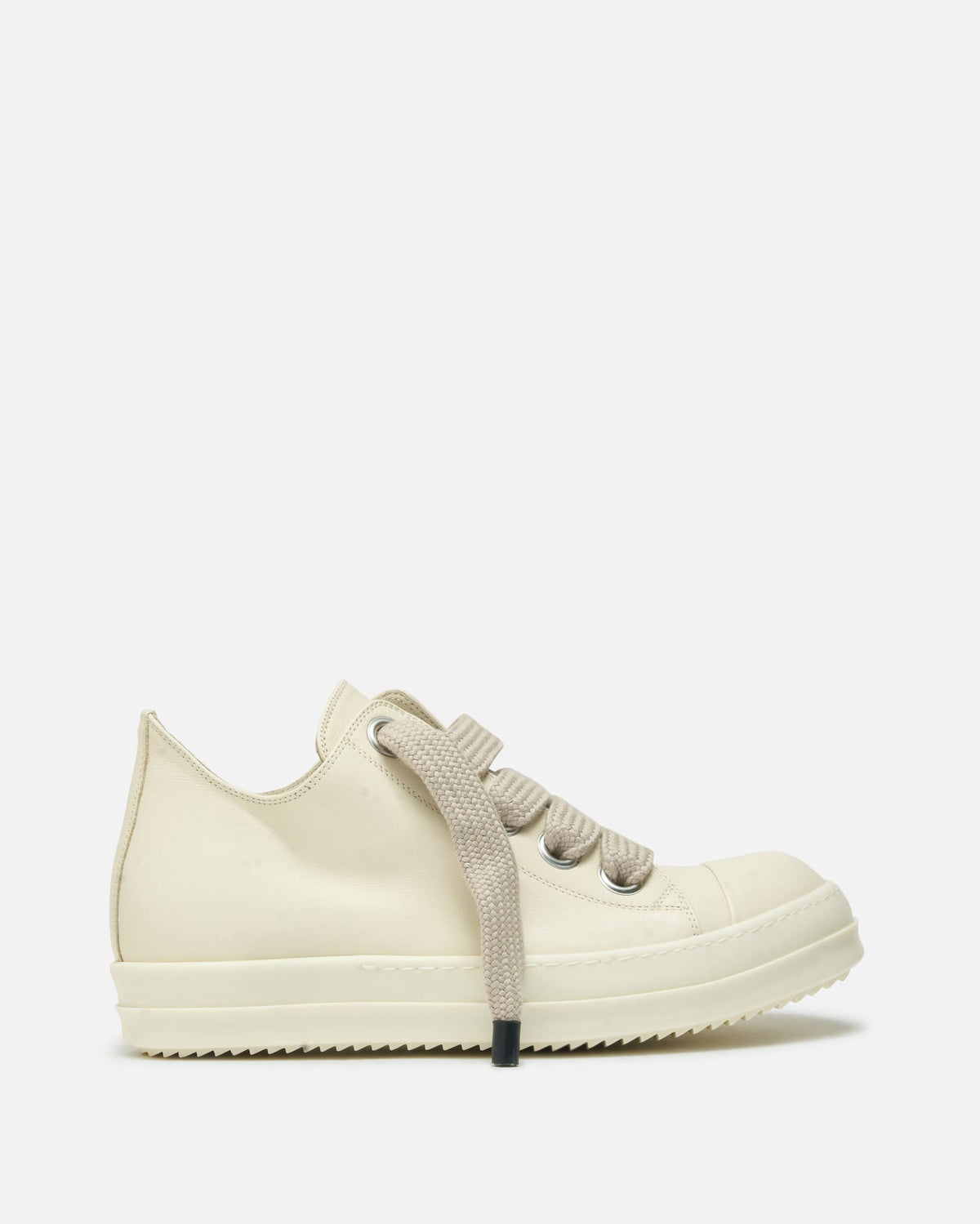 Rick Owens Men's Sneakers Jumbolace Low Sneakers in Milk/Milk