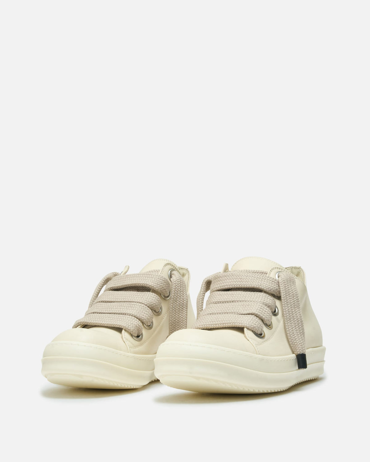 Rick Owens Men's Sneakers Jumbolace Low Sneakers in Milk/Milk