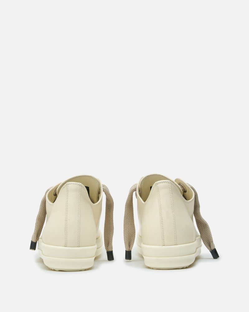 Rick Owens Men's Sneakers Jumbolace Low Sneakers in Milk/Milk