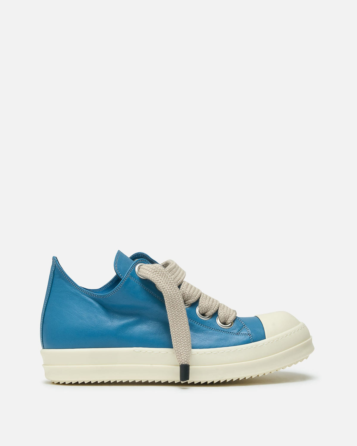Rick Owens Men's Sneakers Jumbolace Low Sneakers in Nublu/Milk
