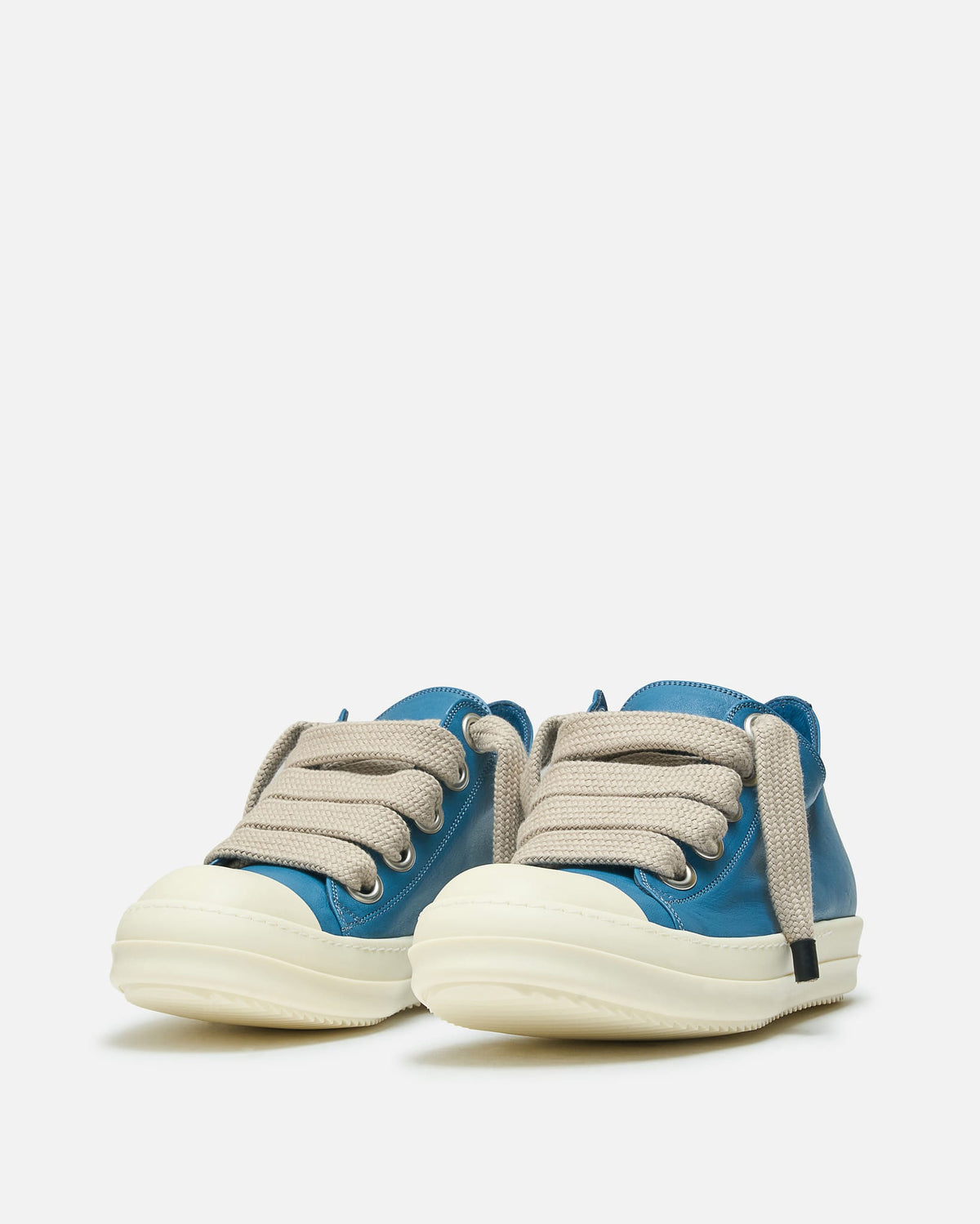 Rick Owens Men's Sneakers Jumbolace Low Sneakers in Nublu/Milk