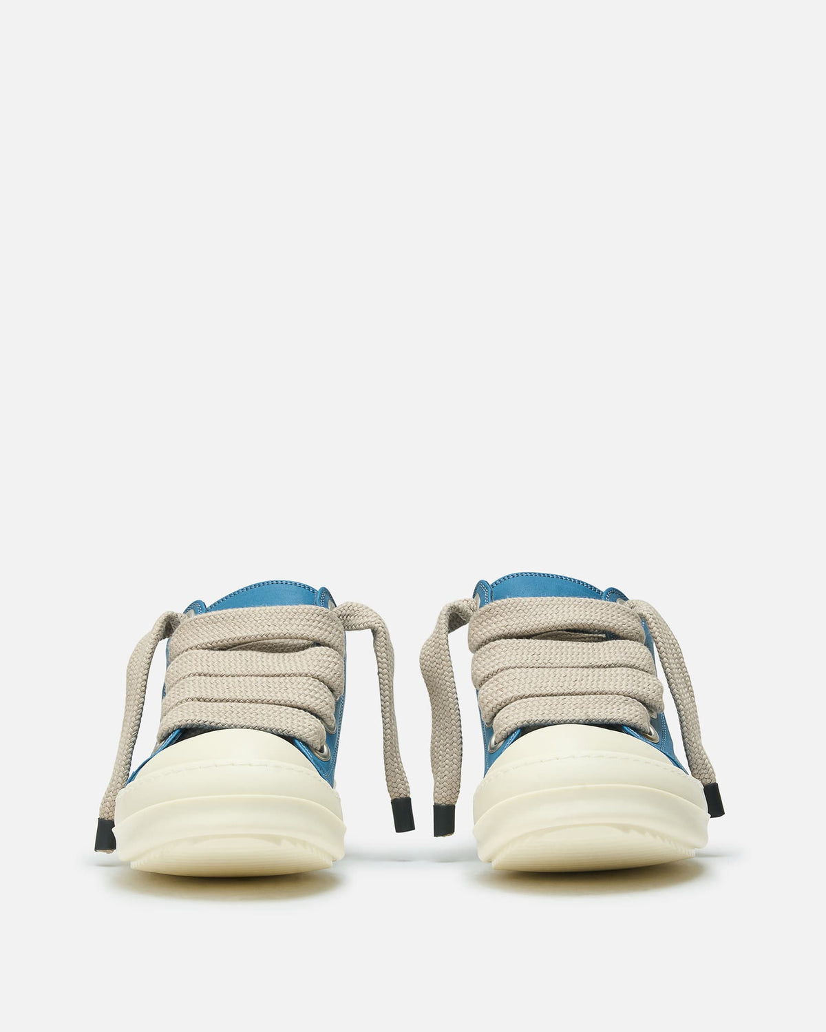 Rick Owens Men's Sneakers Jumbolace Low Sneakers in Nublu/Milk