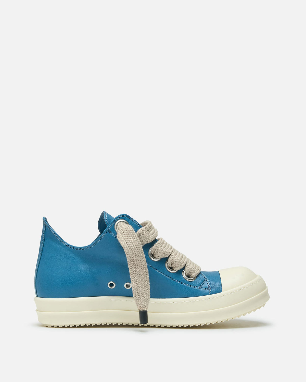 Rick Owens Men's Sneakers Jumbolace Low Sneakers in Nublu/Milk