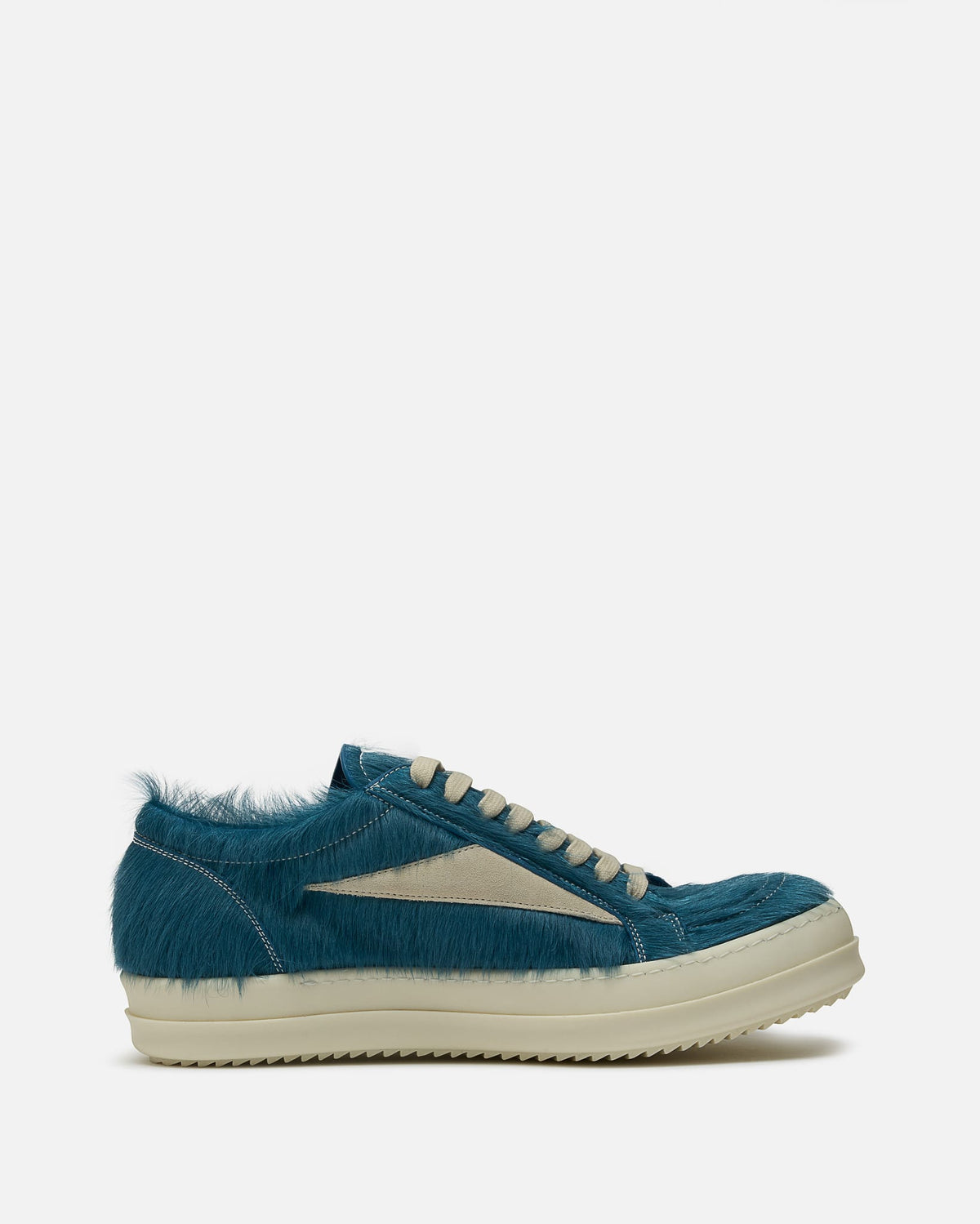 Rick Owens Men's Sneakers Jumbolace Low Sneakers in Nublu/Milk