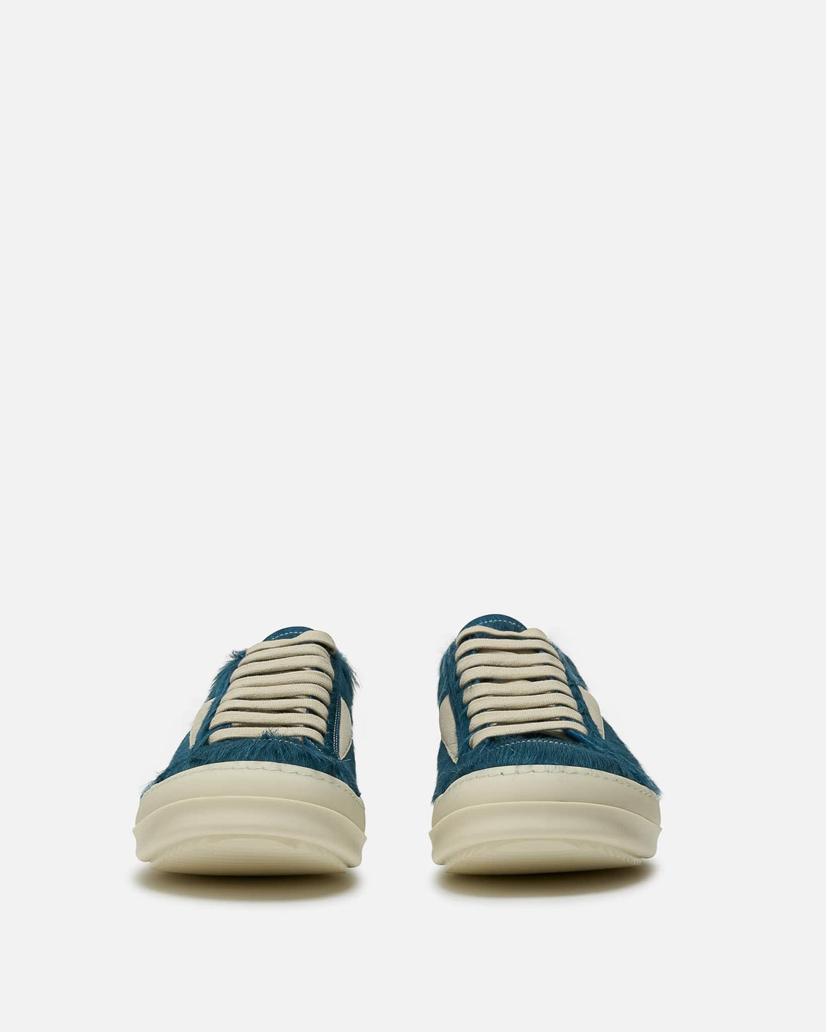 Rick Owens Men's Sneakers Jumbolace Low Sneakers in Nublu/Milk