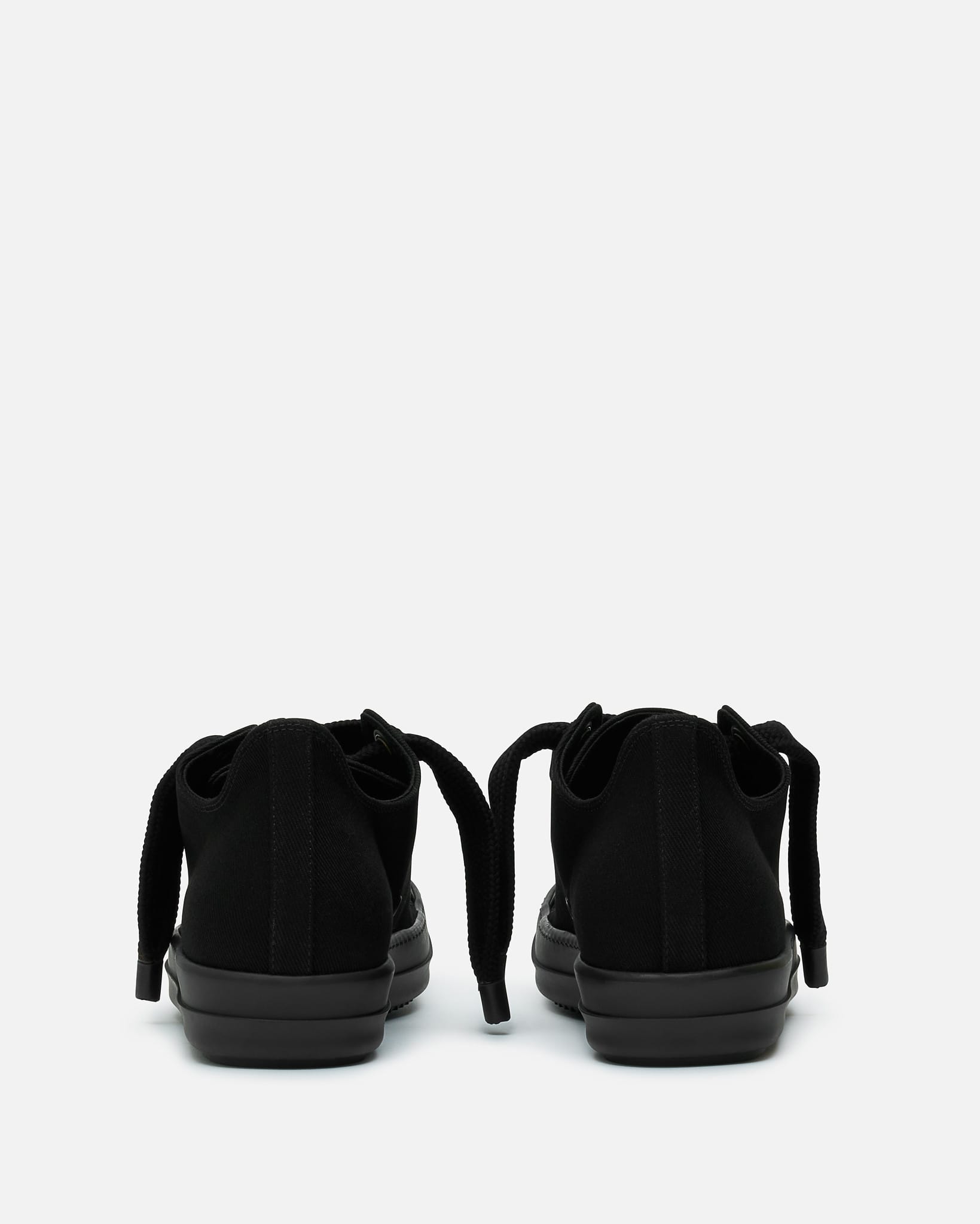 Rick Owens DRKSHDW Men's Sneakers Jumbolace Low Sneaks in All Black