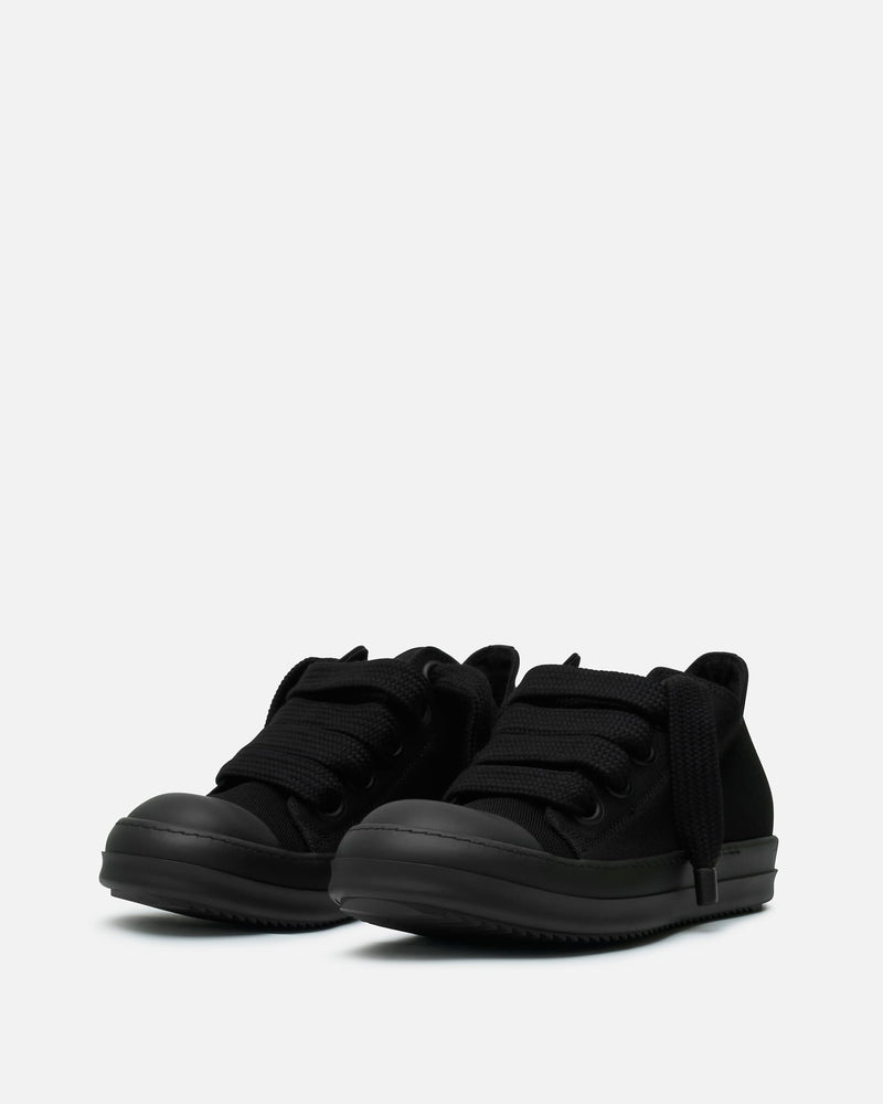 Rick Owens DRKSHDW Men's Sneakers Jumbolace Low Sneaks in All Black