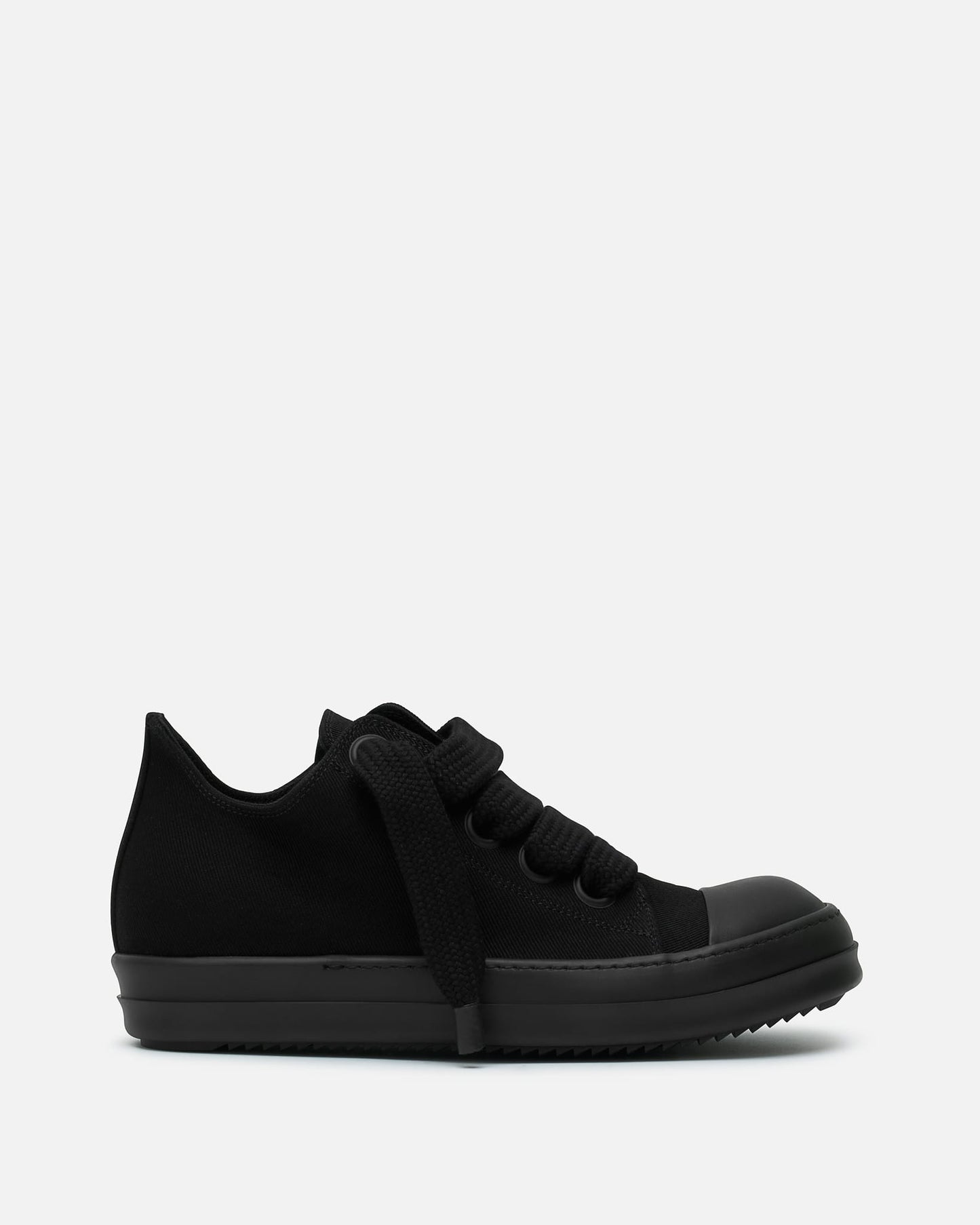 Rick Owens DRKSHDW Men's Sneakers Jumbolace Low Sneaks in All Black