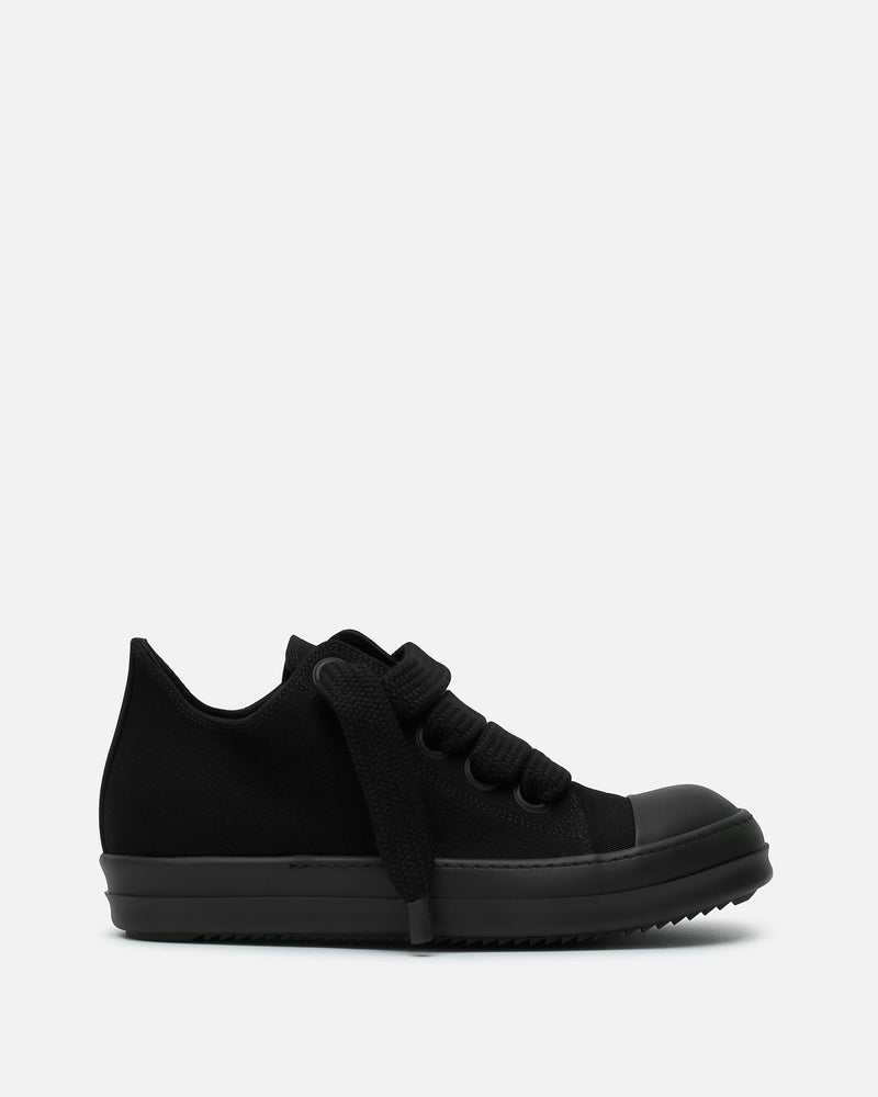 Rick Owens DRKSHDW Men's Sneakers Jumbolace Low Sneaks in All Black