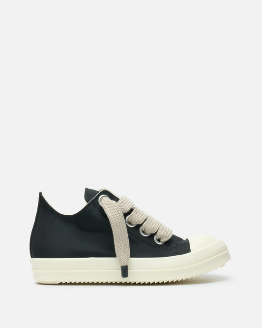Rick Owens DRKSHDW Men's Sneakers Jumbolace Low Sneaks in Black/Milk