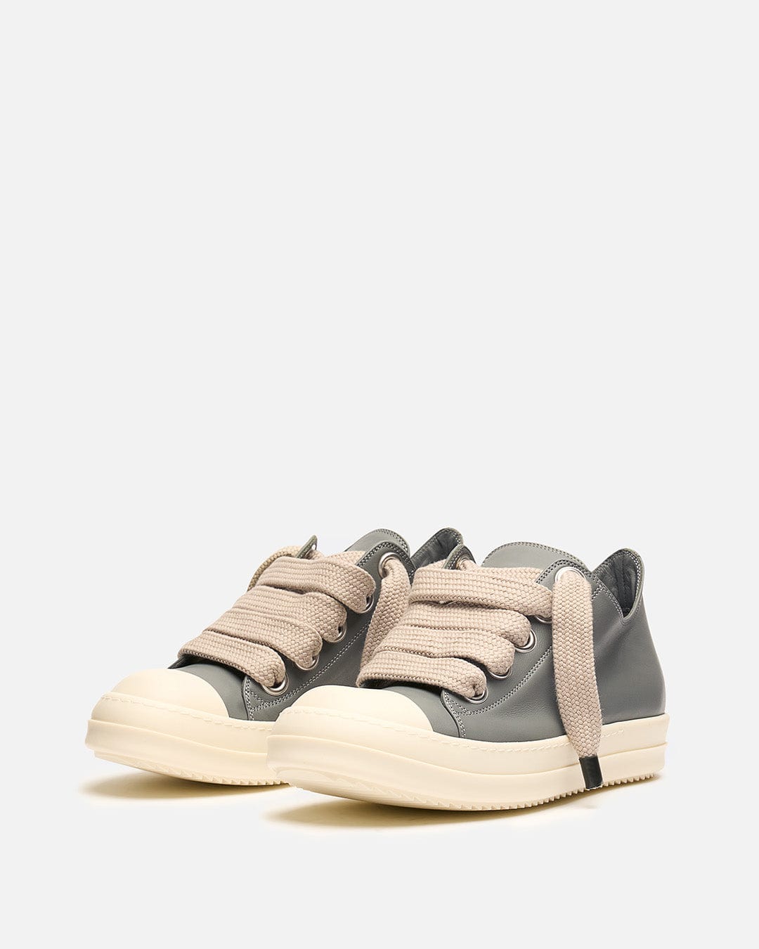 Rick Owens Men's Sneakers Jumbolace Low Sneaks in Washed Indigo/Milk