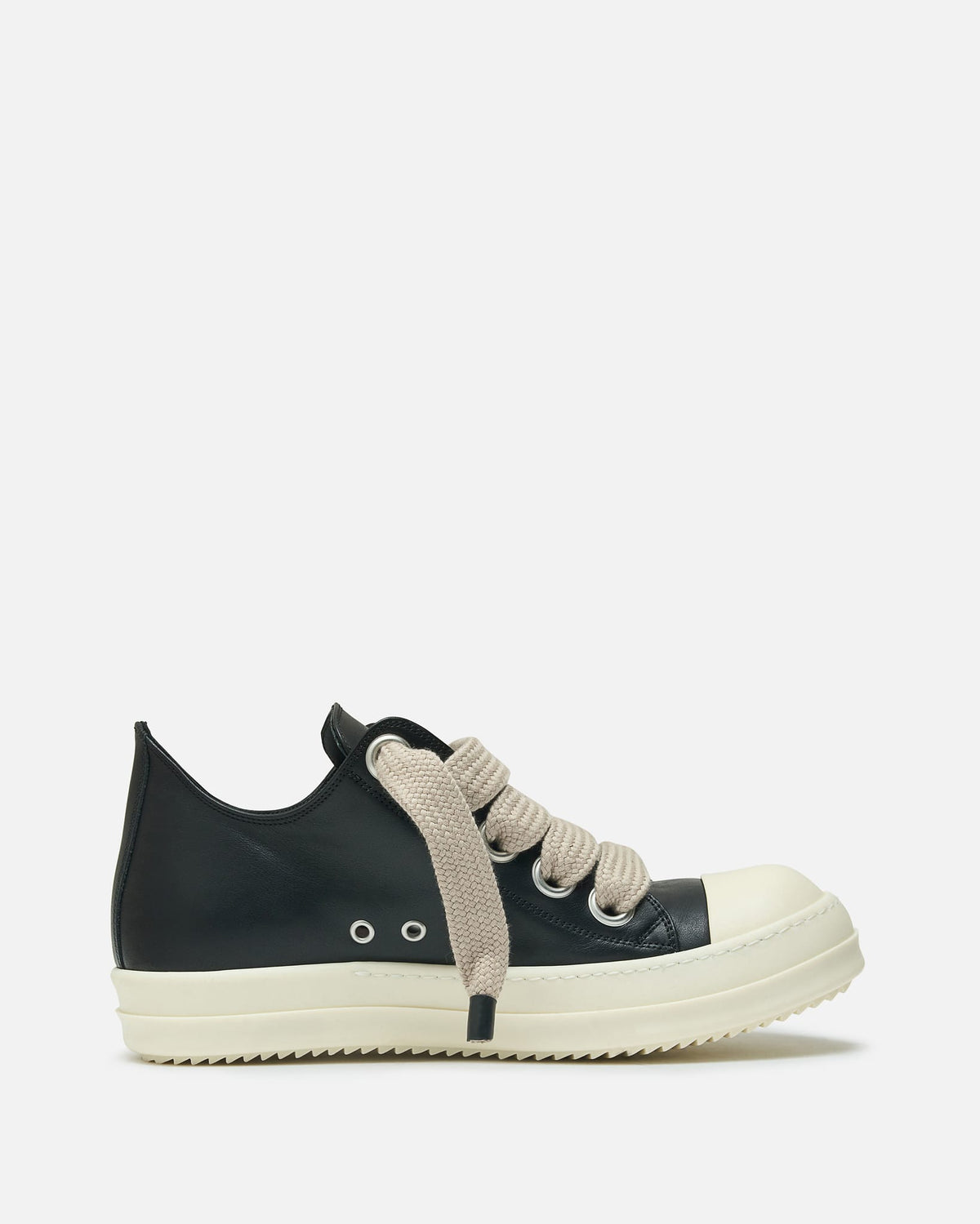 Rick Owens Men's Sneakers Jumbolace Sneakers in Black/Milk