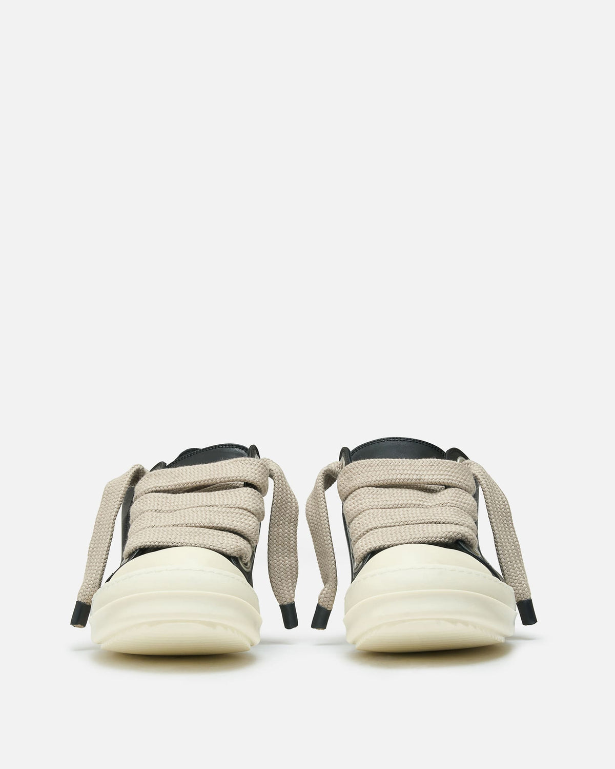 Rick Owens Men's Sneakers Jumbolace Sneakers in Black/Milk