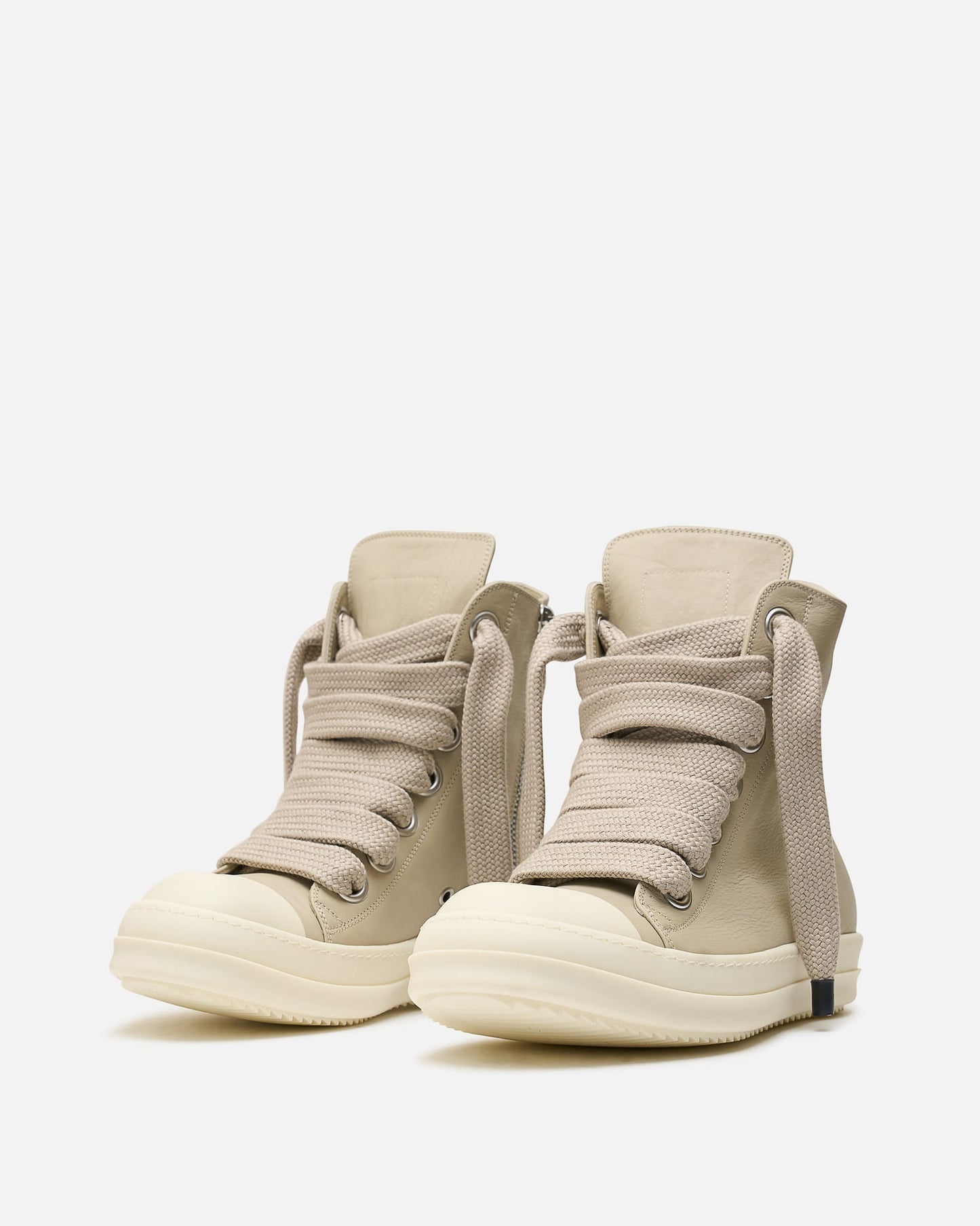 Rick Owens Men's Sneakers Jumbolace Sneakers in Sand/Milk