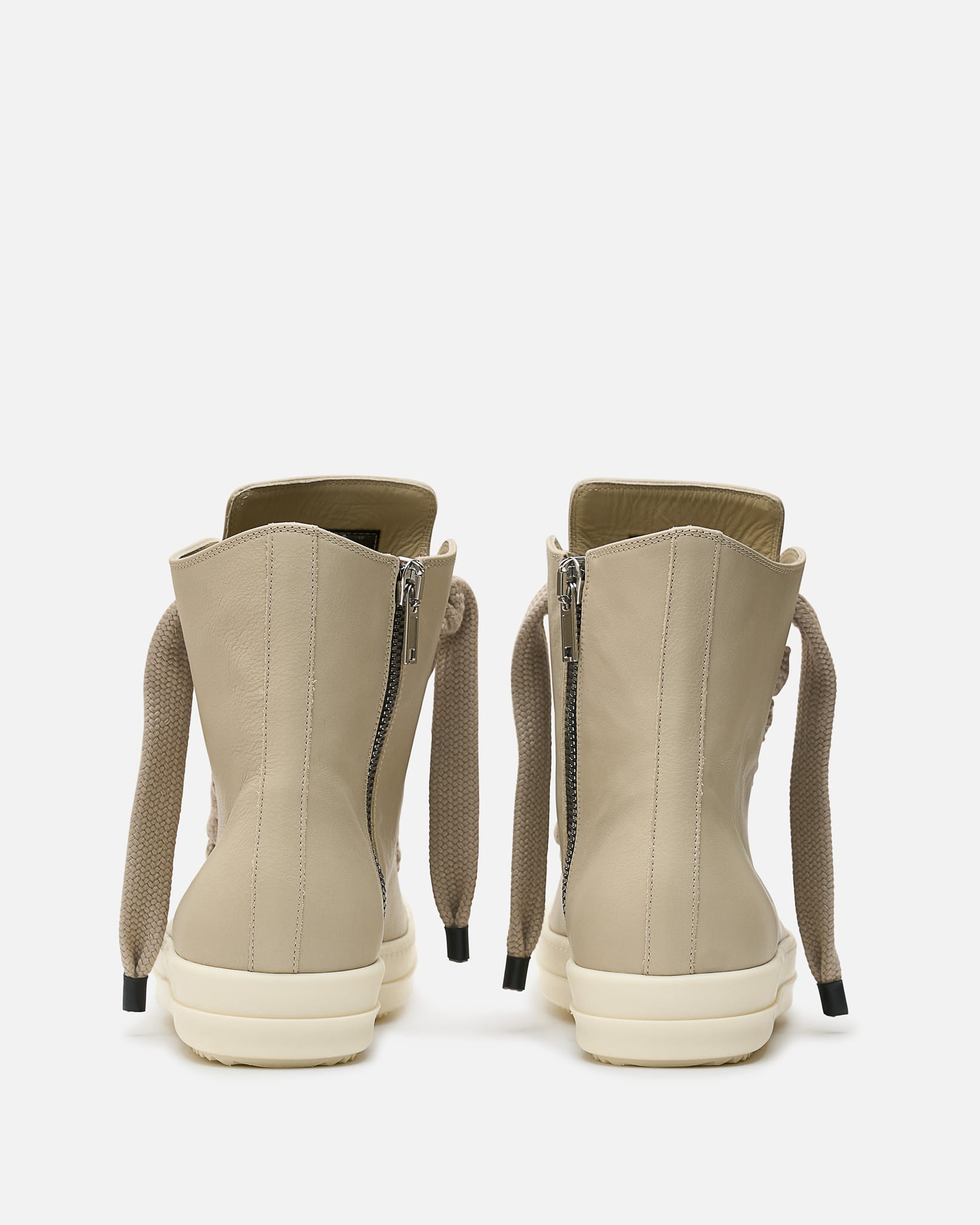 Rick Owens Men's Sneakers Jumbolace Sneakers in Sand/Milk