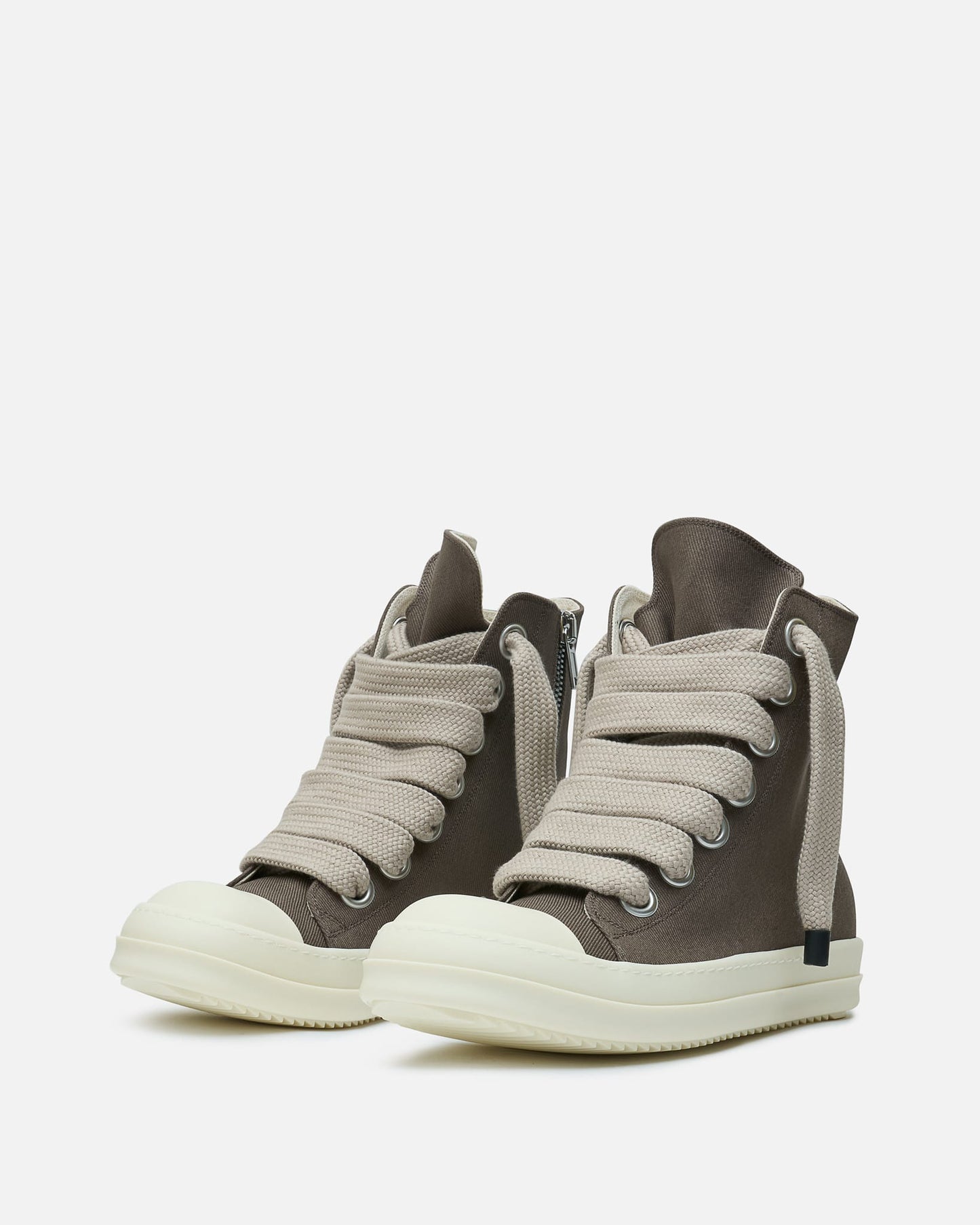 Rick Owens DRKSHDW Men's Sneakers Jumbolace Sneaks in Dust/Milk